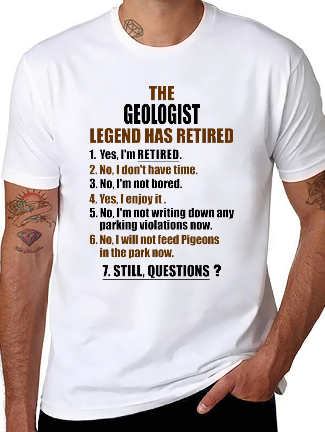 Retired Geologist T-Shirt - Funny Retirement Gift