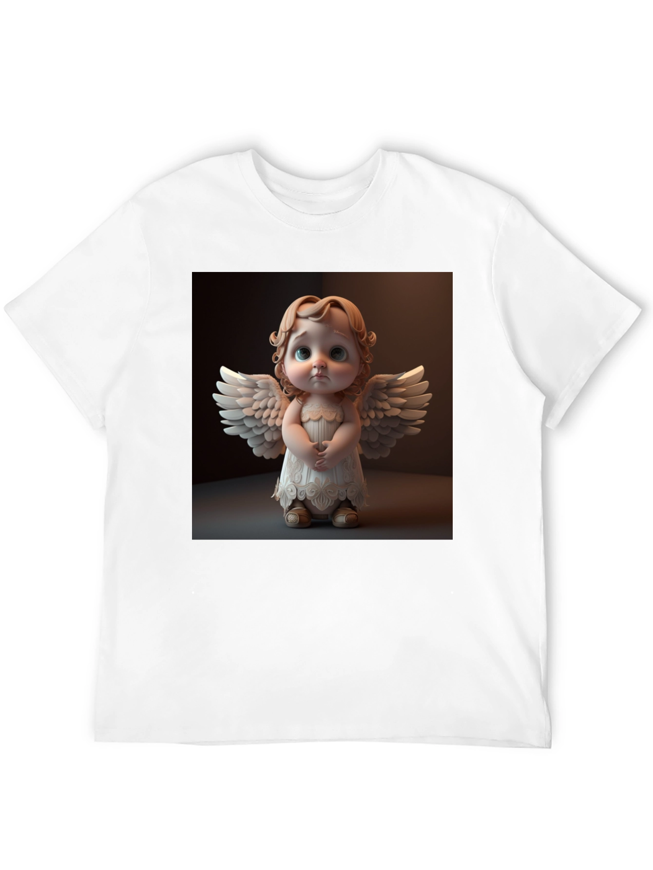 Angel Graphic T-Shirt - Unique Design Soft Cotton