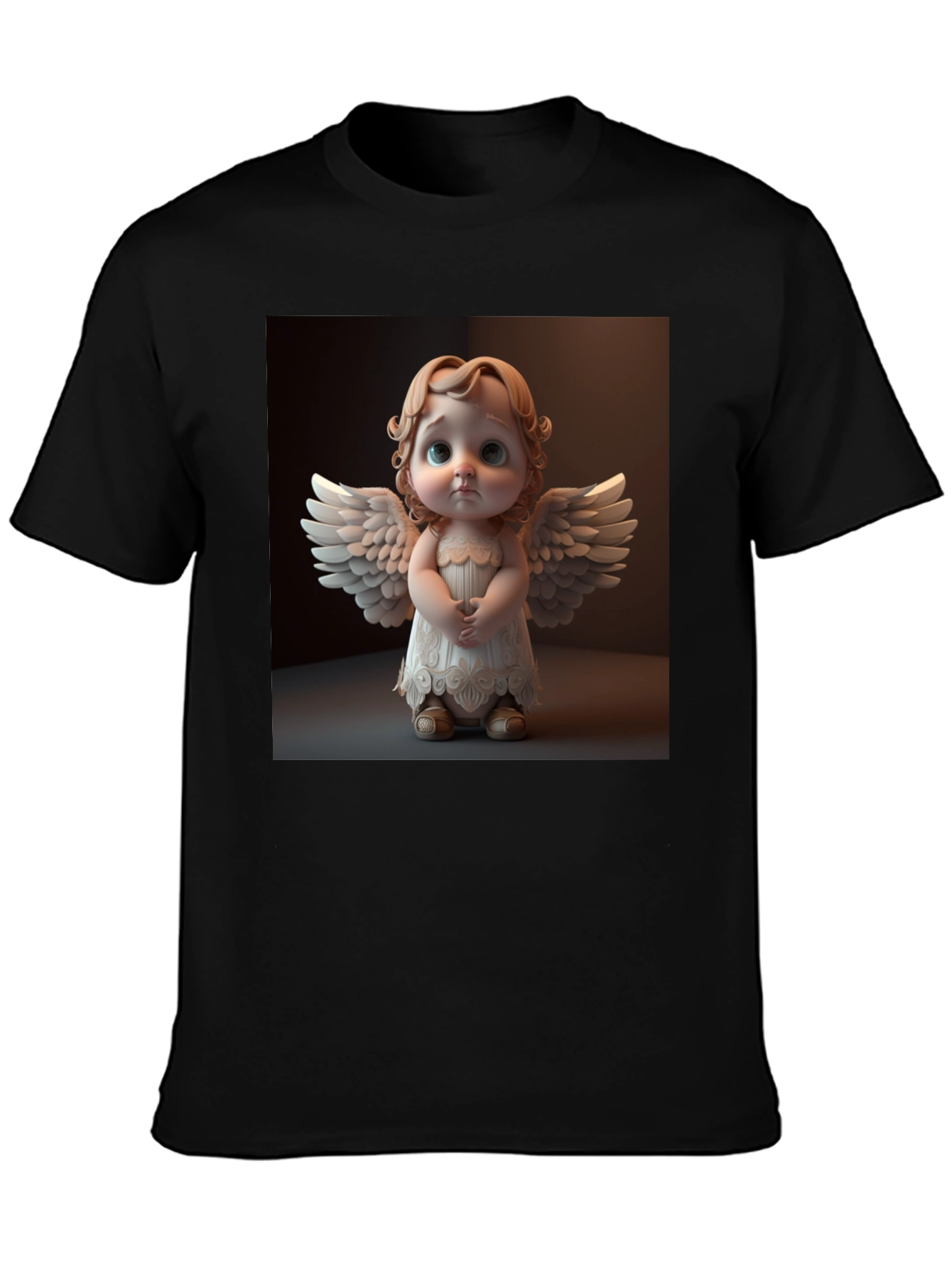 Angel Graphic T-Shirt - Unique Design Soft Cotton