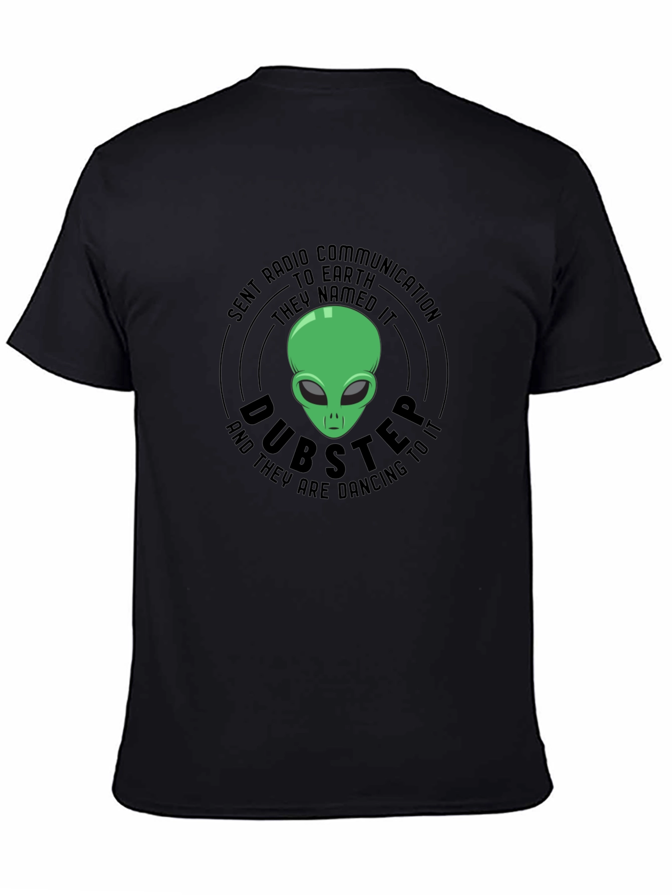 Dubstep Alien T-Shirt - Radio Communication Design