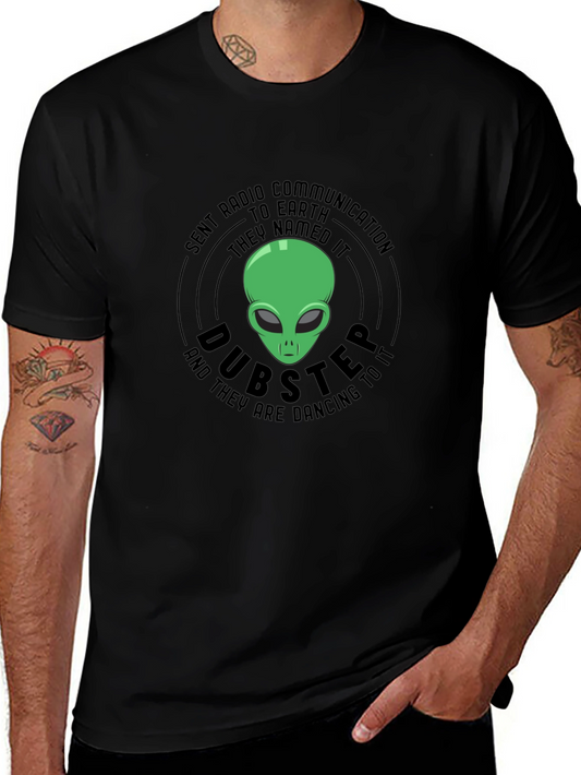 Dubstep Alien T-Shirt - Radio Communication Design