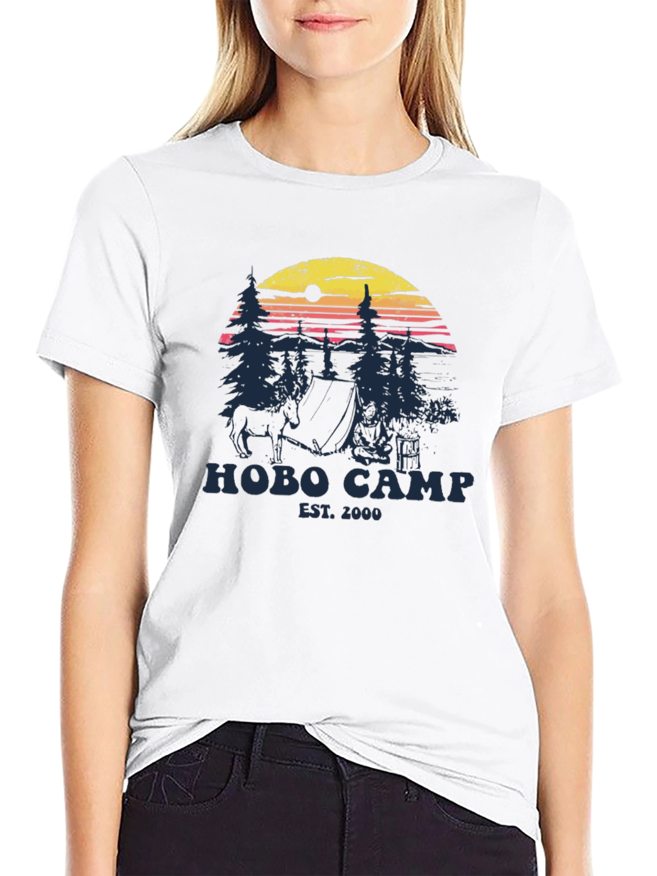 Hobo Camp Graphic T-Shirt