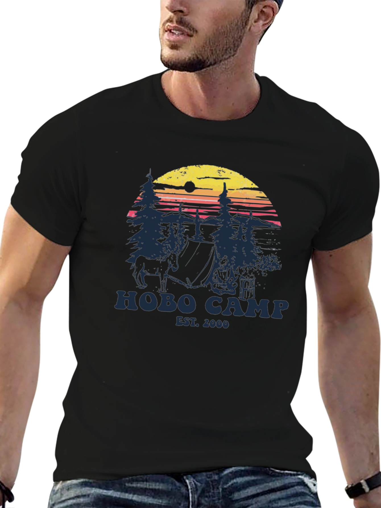 Hobo Camp Graphic T-Shirt