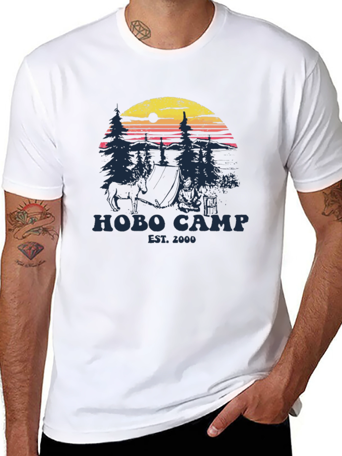 Hobo Camp Graphic T-Shirt