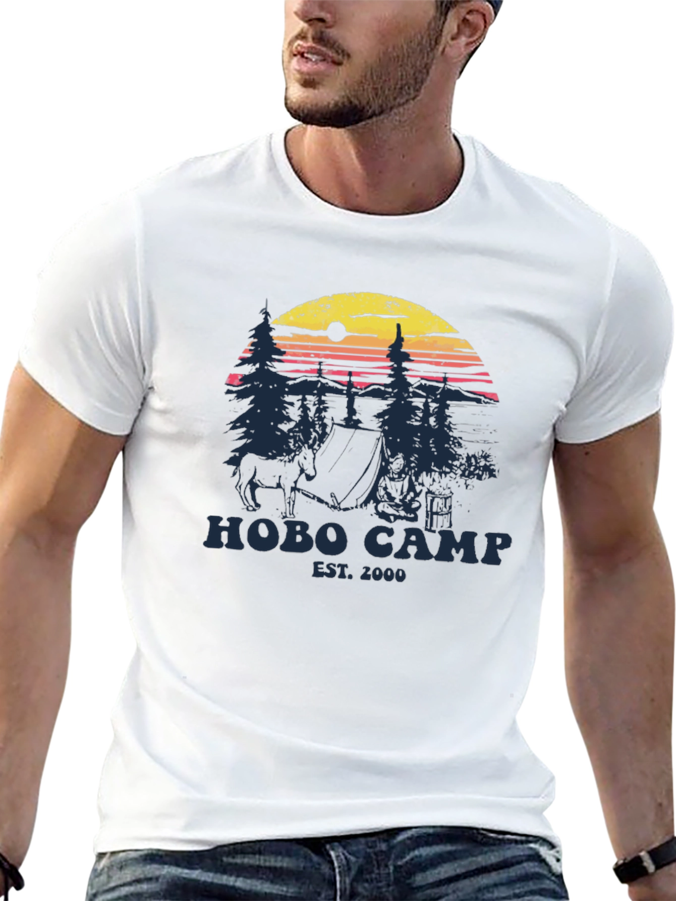 Hobo Camp Graphic T-Shirt