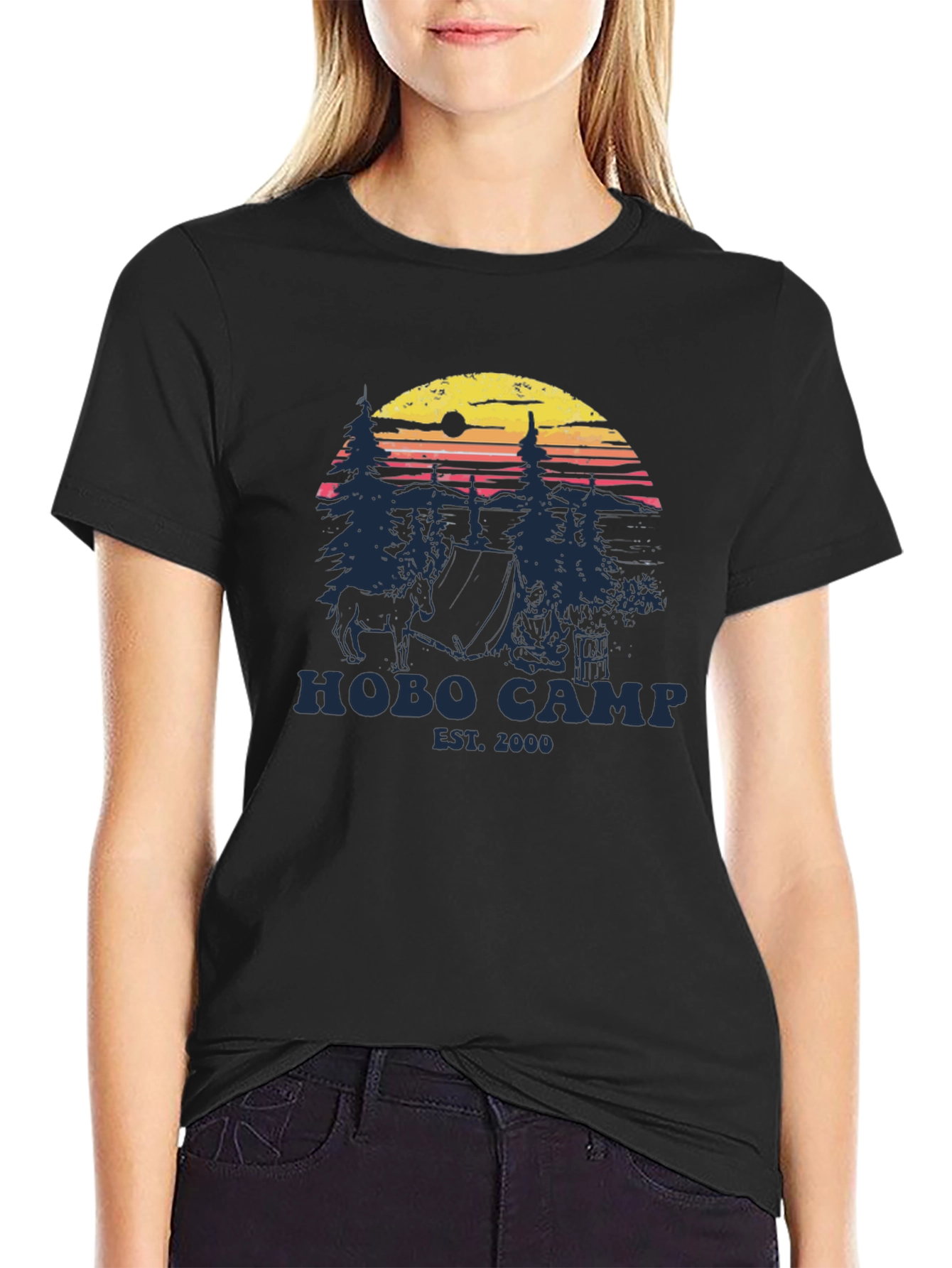 Hobo Camp Graphic T-Shirt