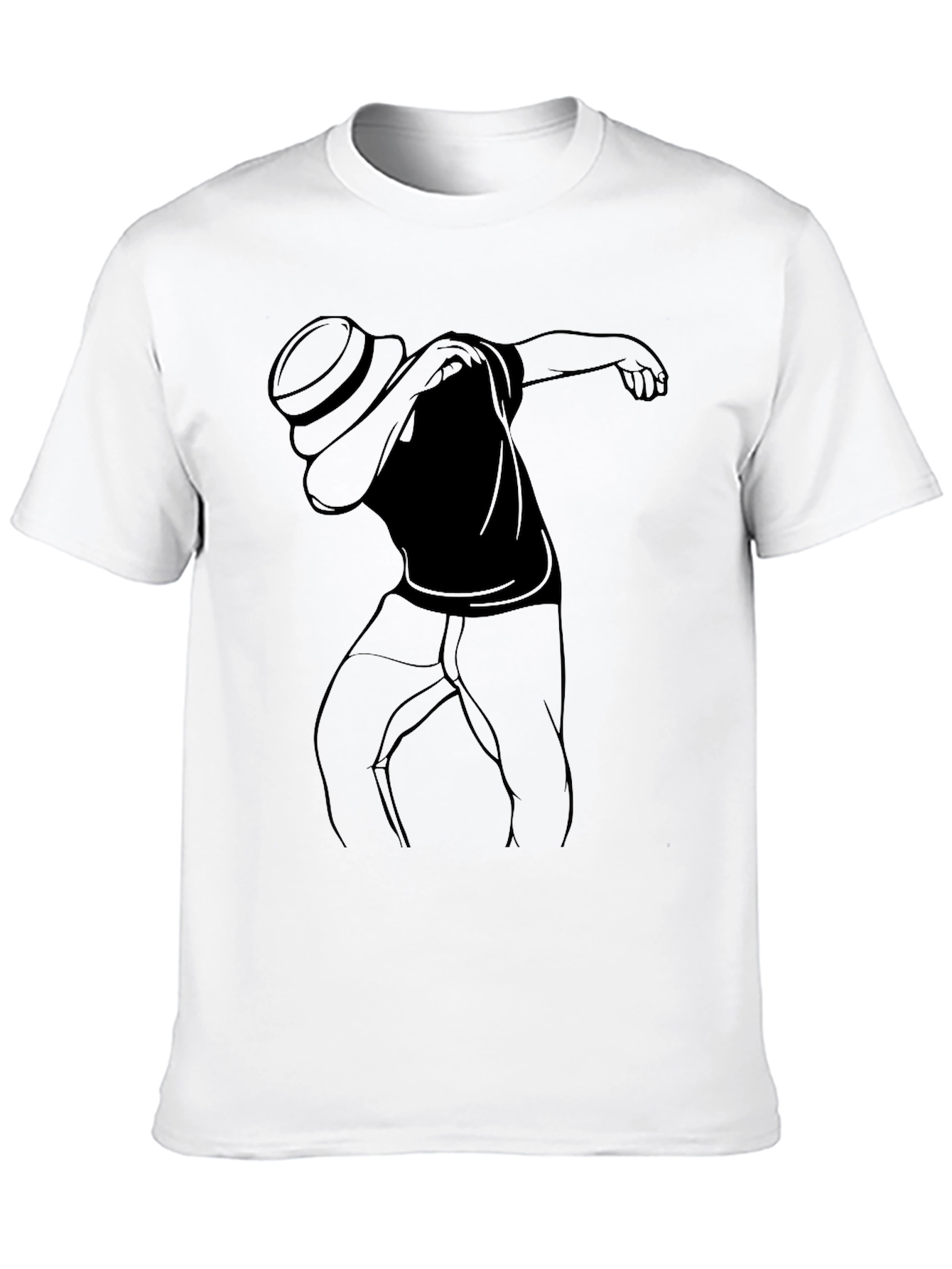 Dabbing Man Graphic Tee - Cool & Stylish