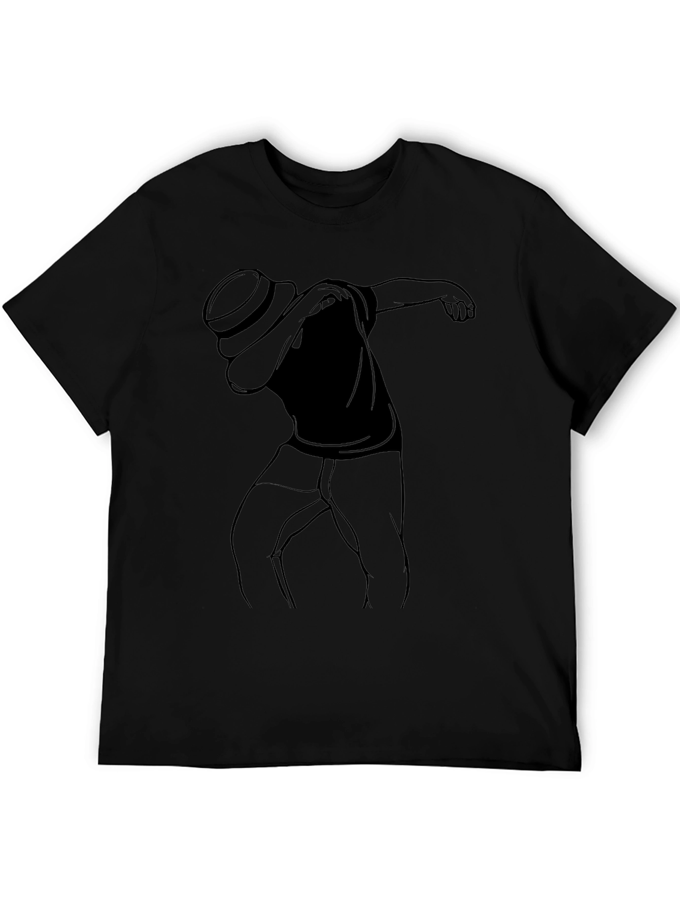 Dabbing Man Graphic Tee - Cool & Stylish