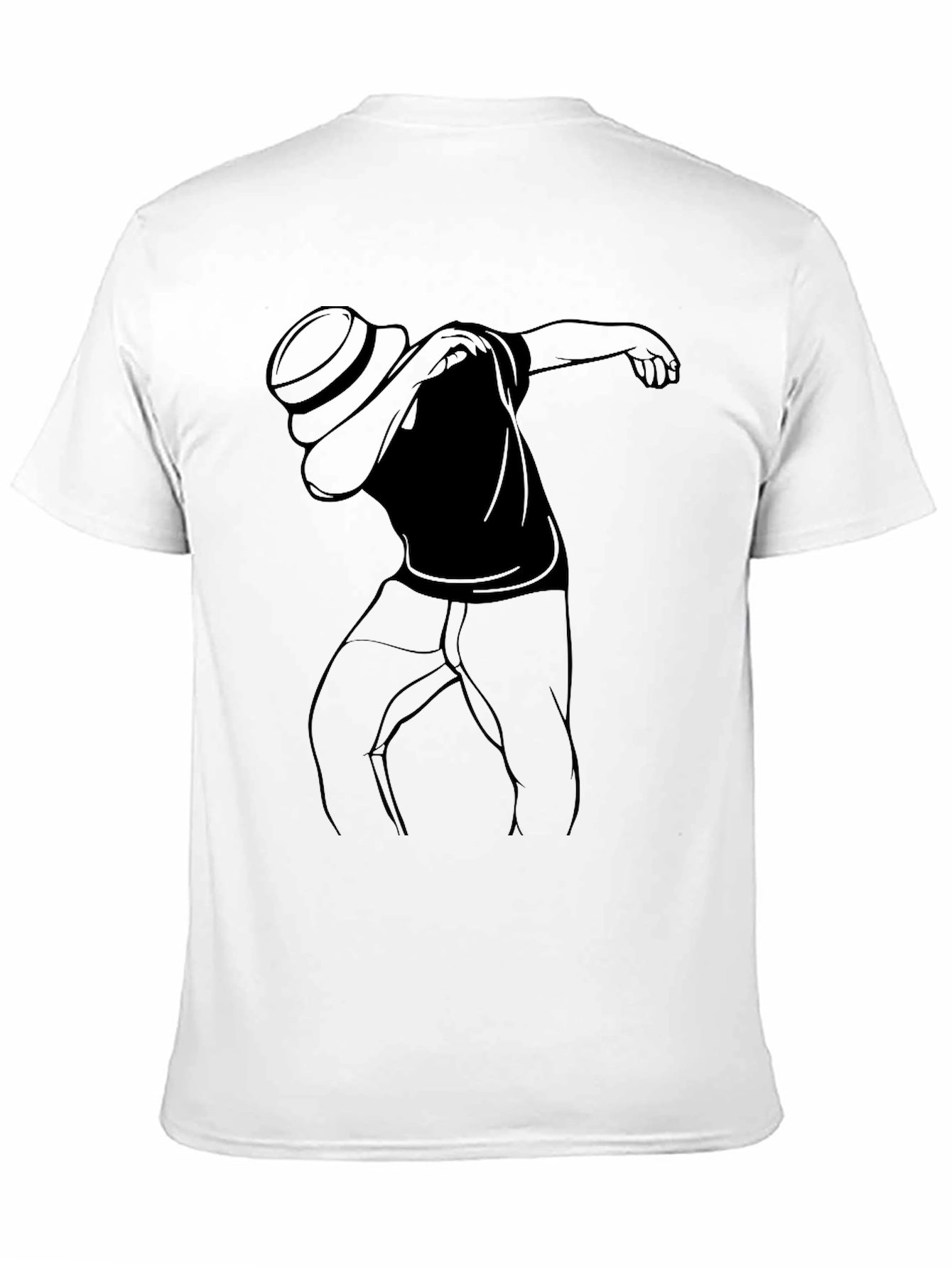 Dabbing Man Graphic Tee - Cool & Stylish
