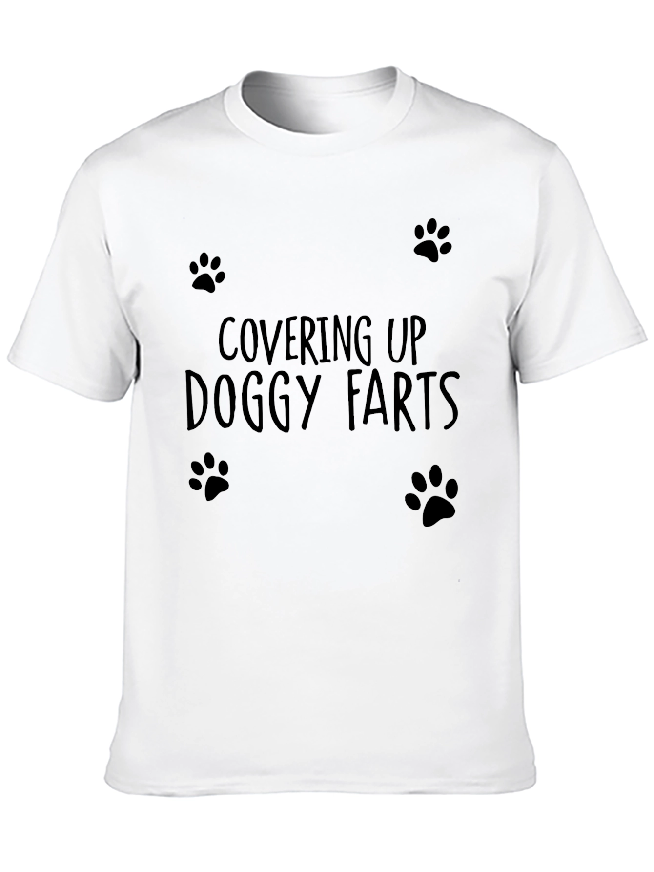 Covering Up Doggy Farts Graphic Tee
