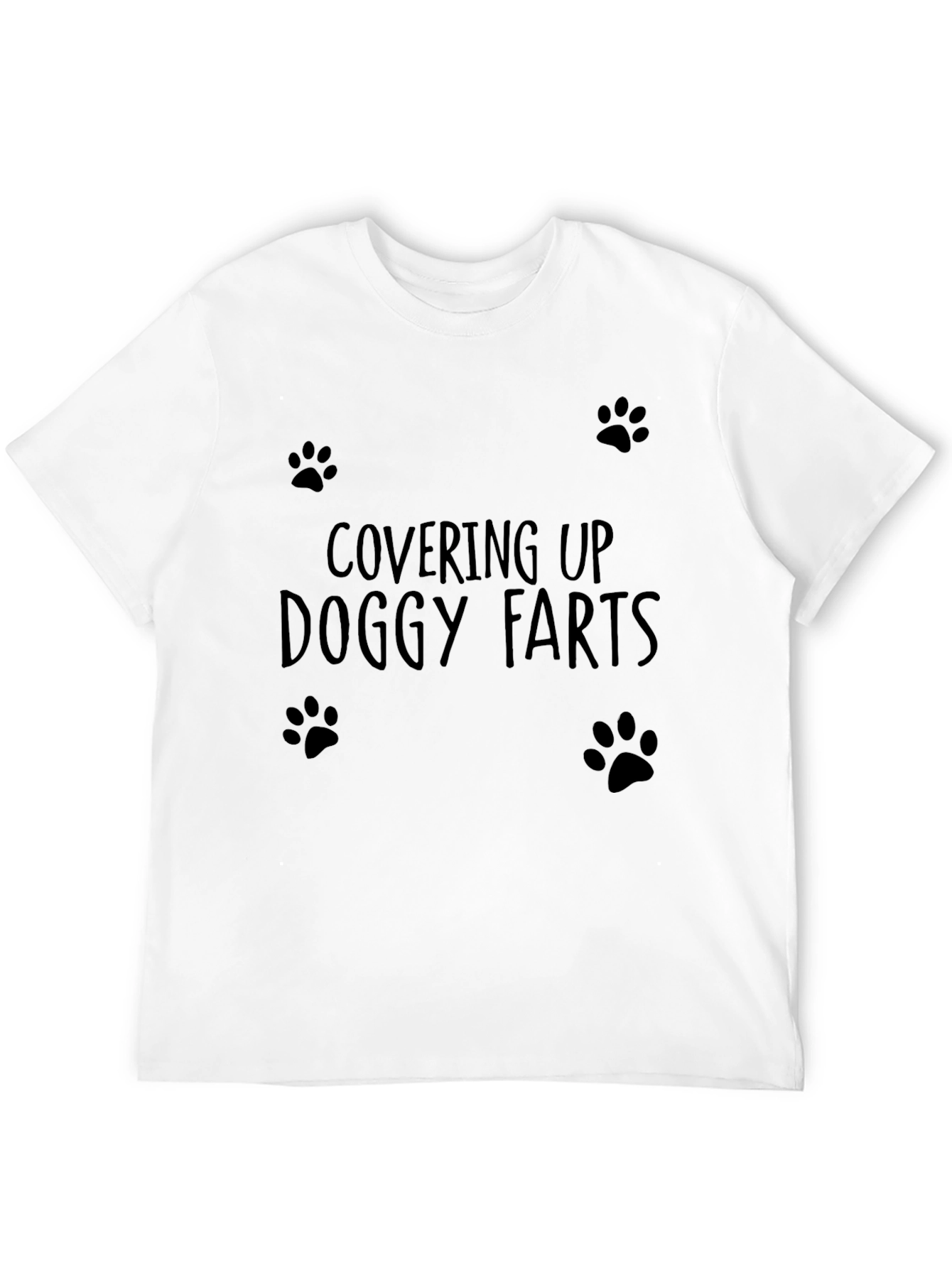 Covering Up Doggy Farts Graphic Tee
