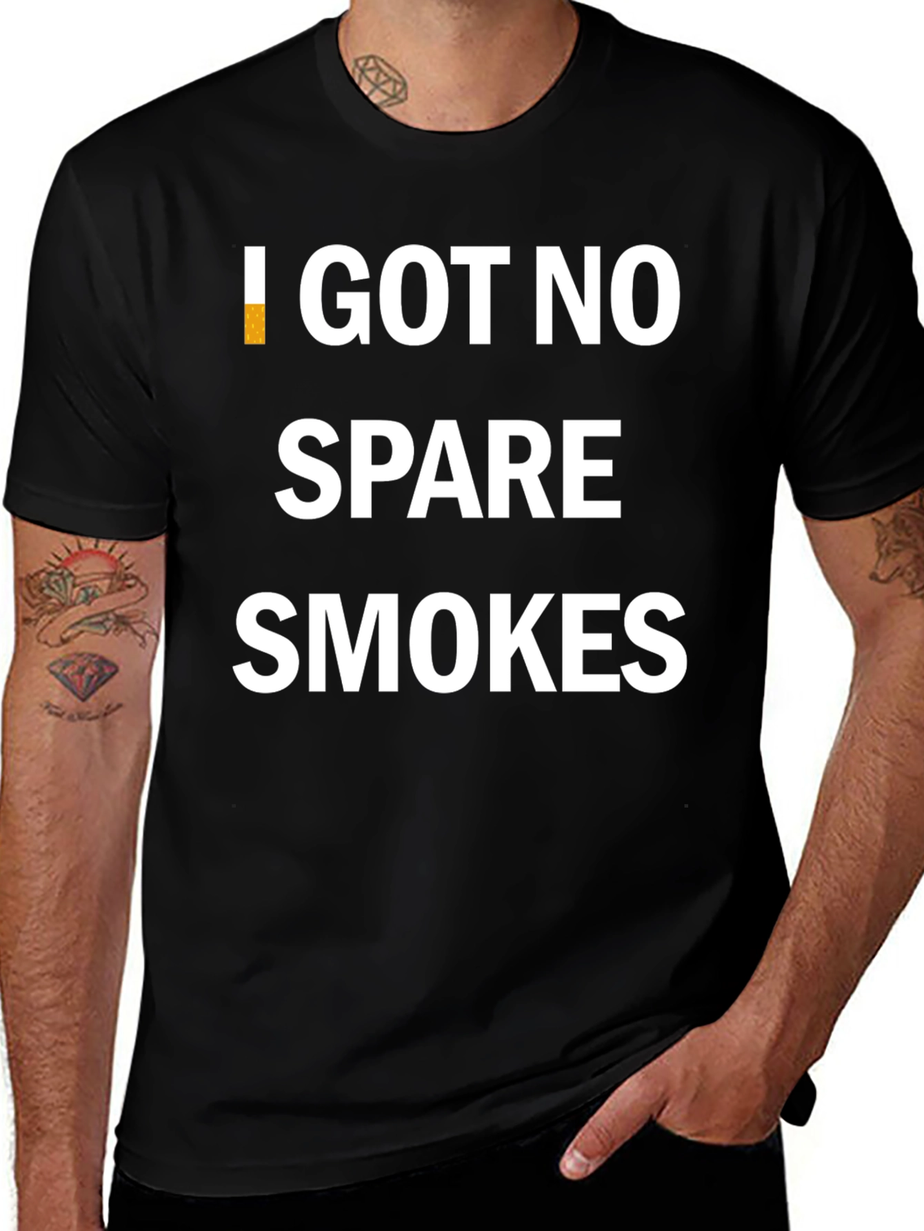 I Got No Spare Smokes Graphic Tee