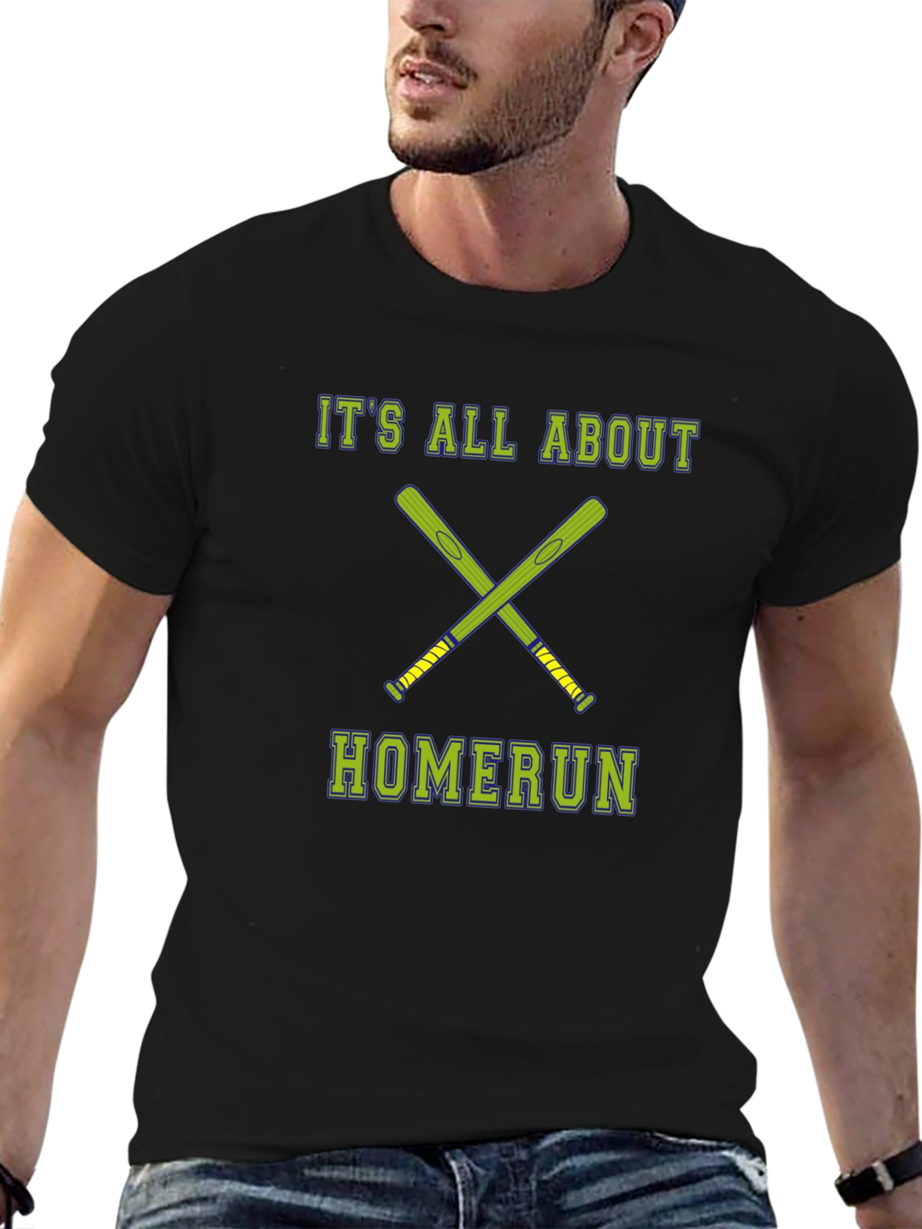 Its All About Homerun Graphic T-Shirt