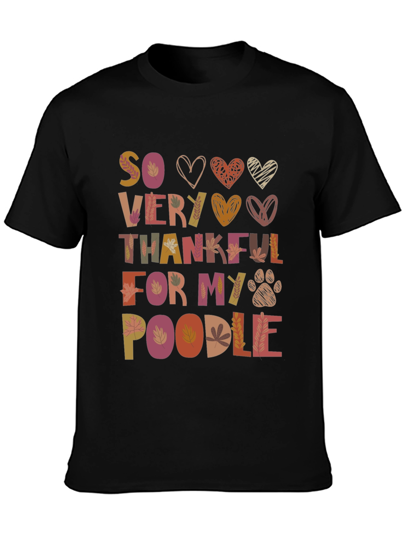 So Very Thankful For My Poodle Shirt