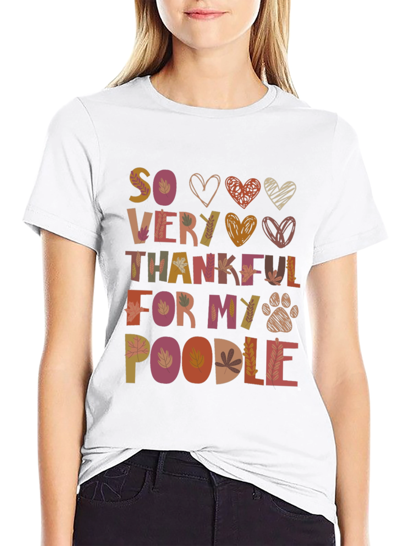 So Very Thankful For My Poodle Shirt