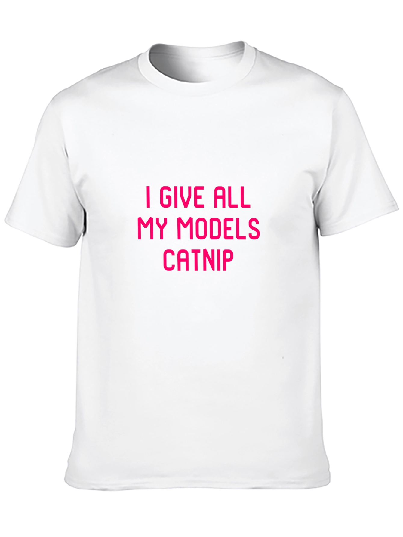 I Give All My Models Catnip Graphic Tee