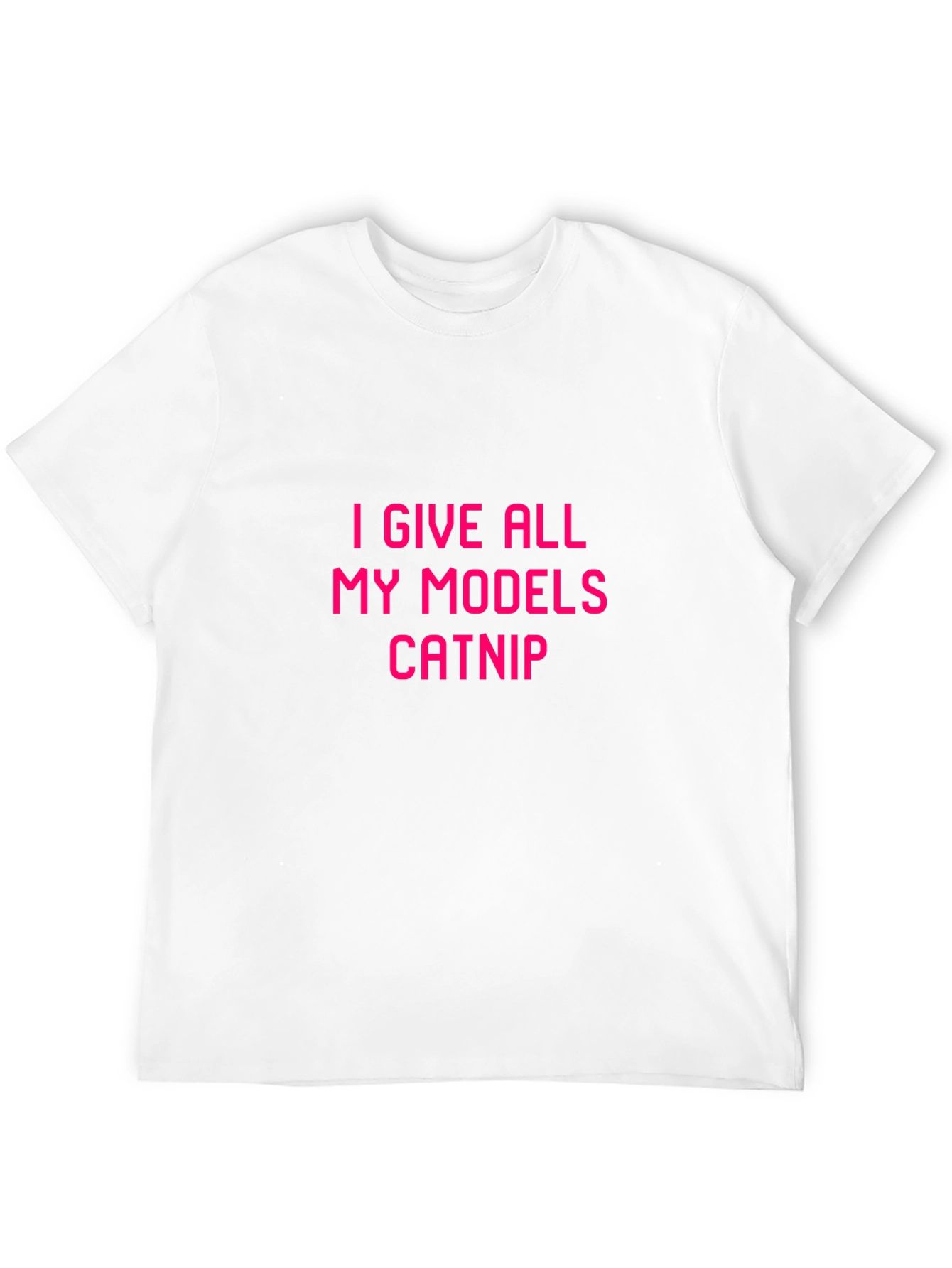 I Give All My Models Catnip Graphic Tee