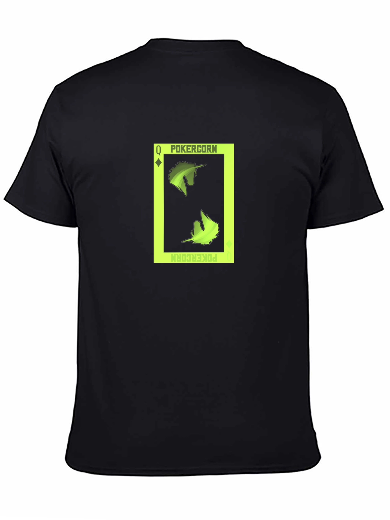 PokerCorn T-Shirt - Queen of Diamonds