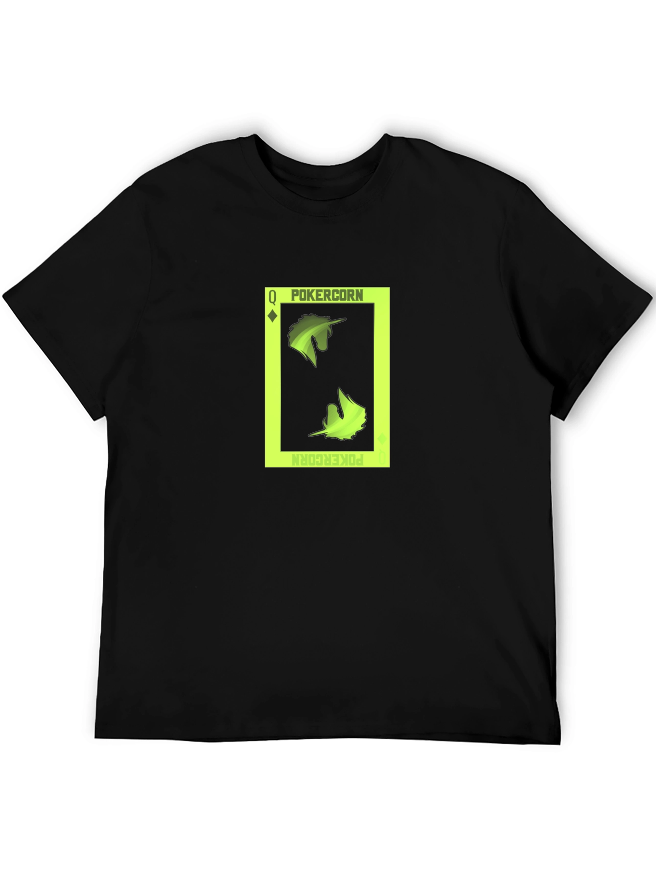 PokerCorn T-Shirt - Queen of Diamonds