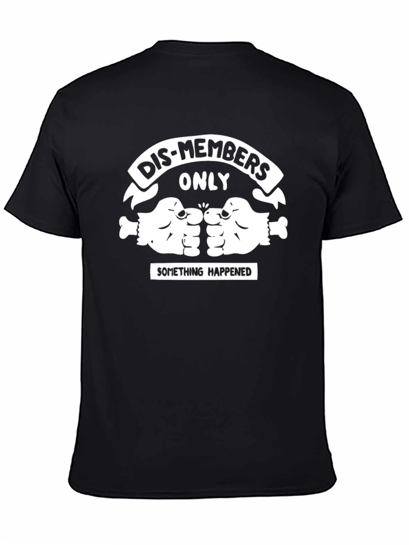 Dis-Members Only Graphic Tee - Black