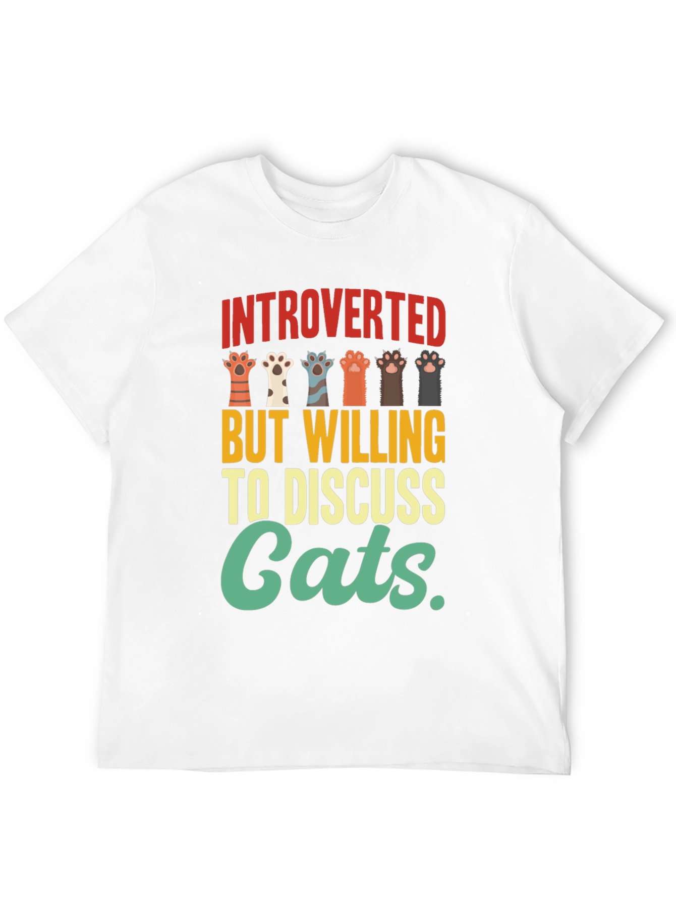 Introverted Cat Lover T-Shirt