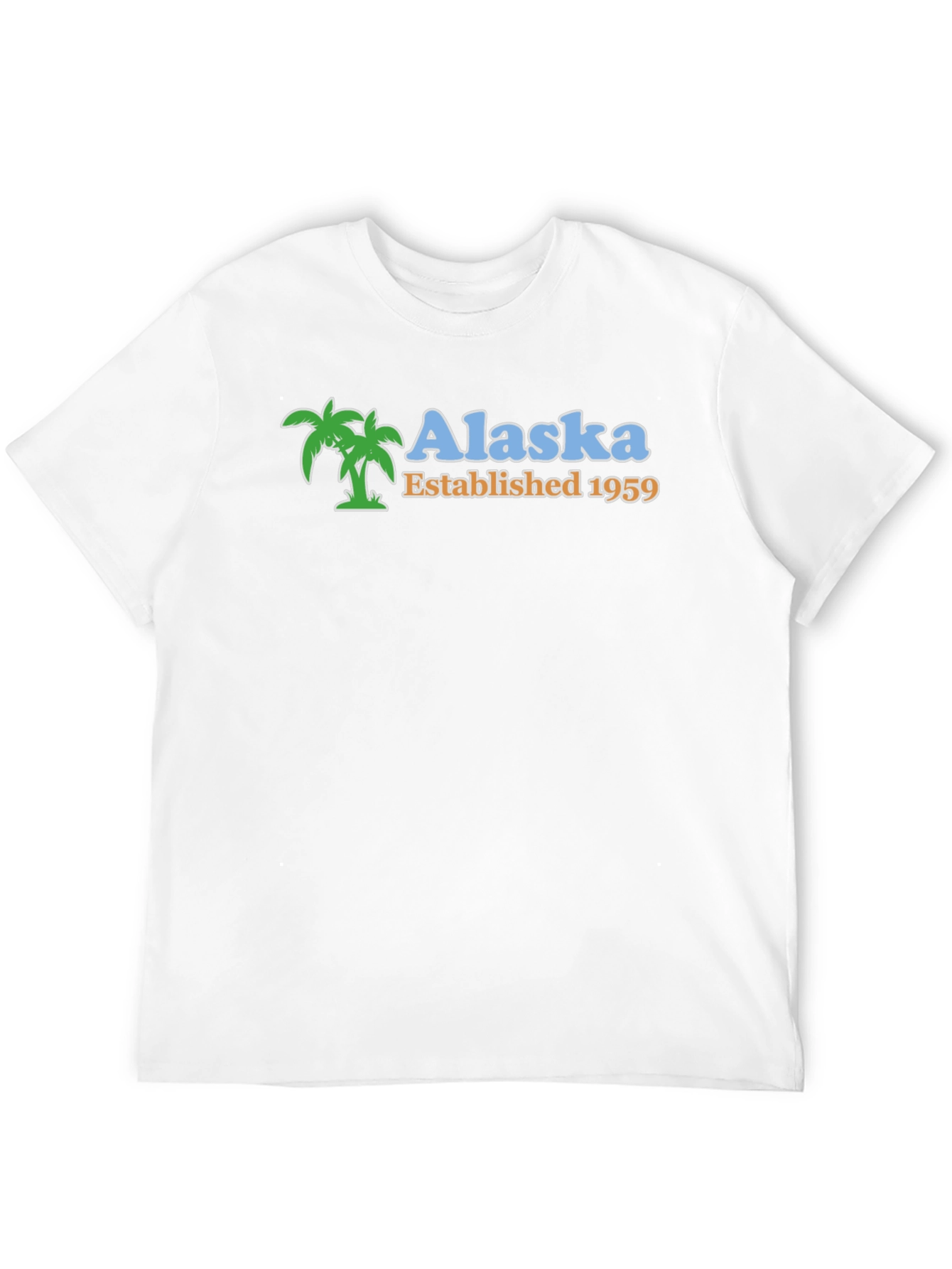 Alaska Established 1959 Palm Tree T-Shirt