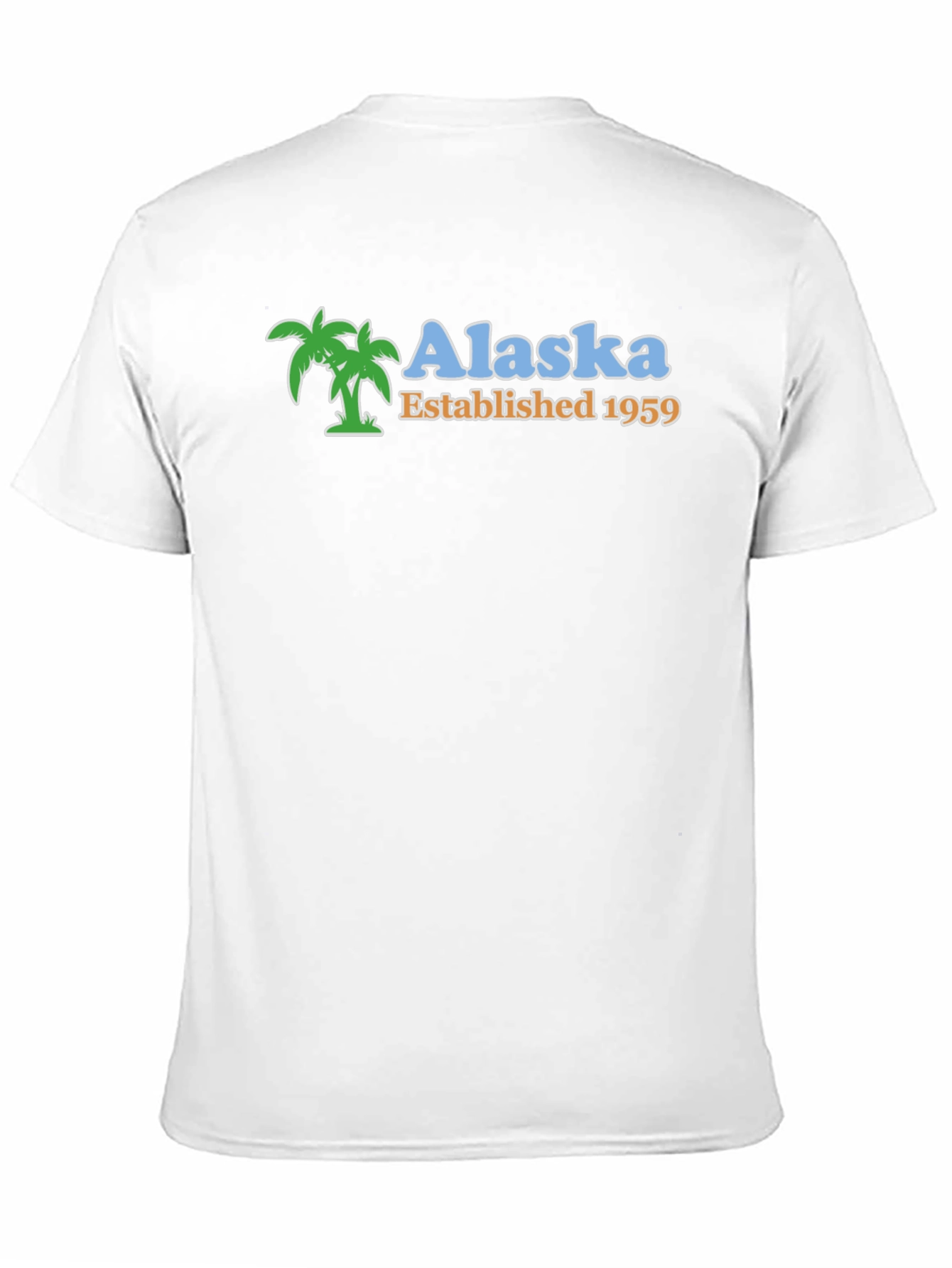 Alaska Established 1959 Palm Tree T-Shirt
