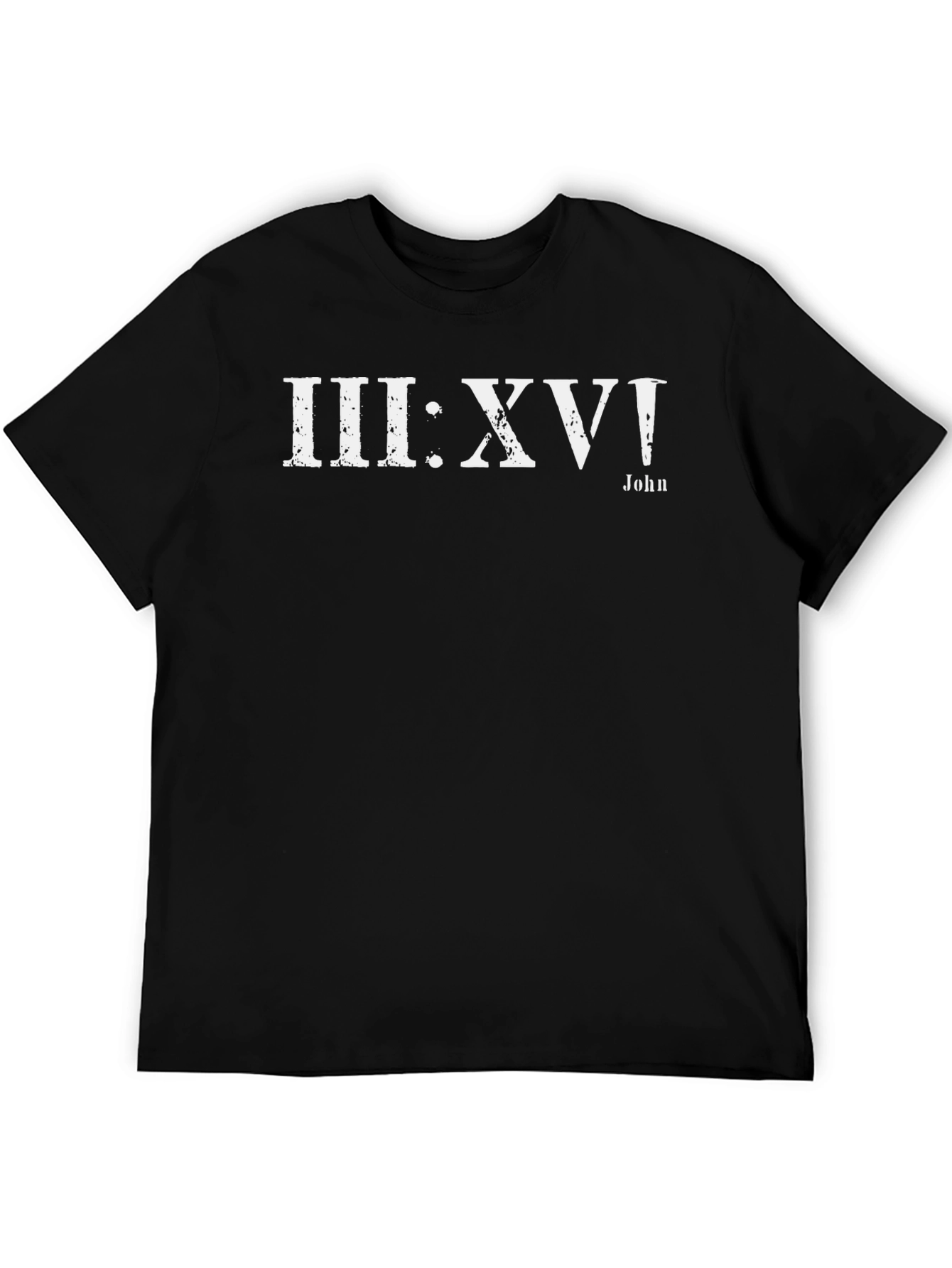 John 3:16 Graphic Tee - Classic Bible Verse T-Shirt