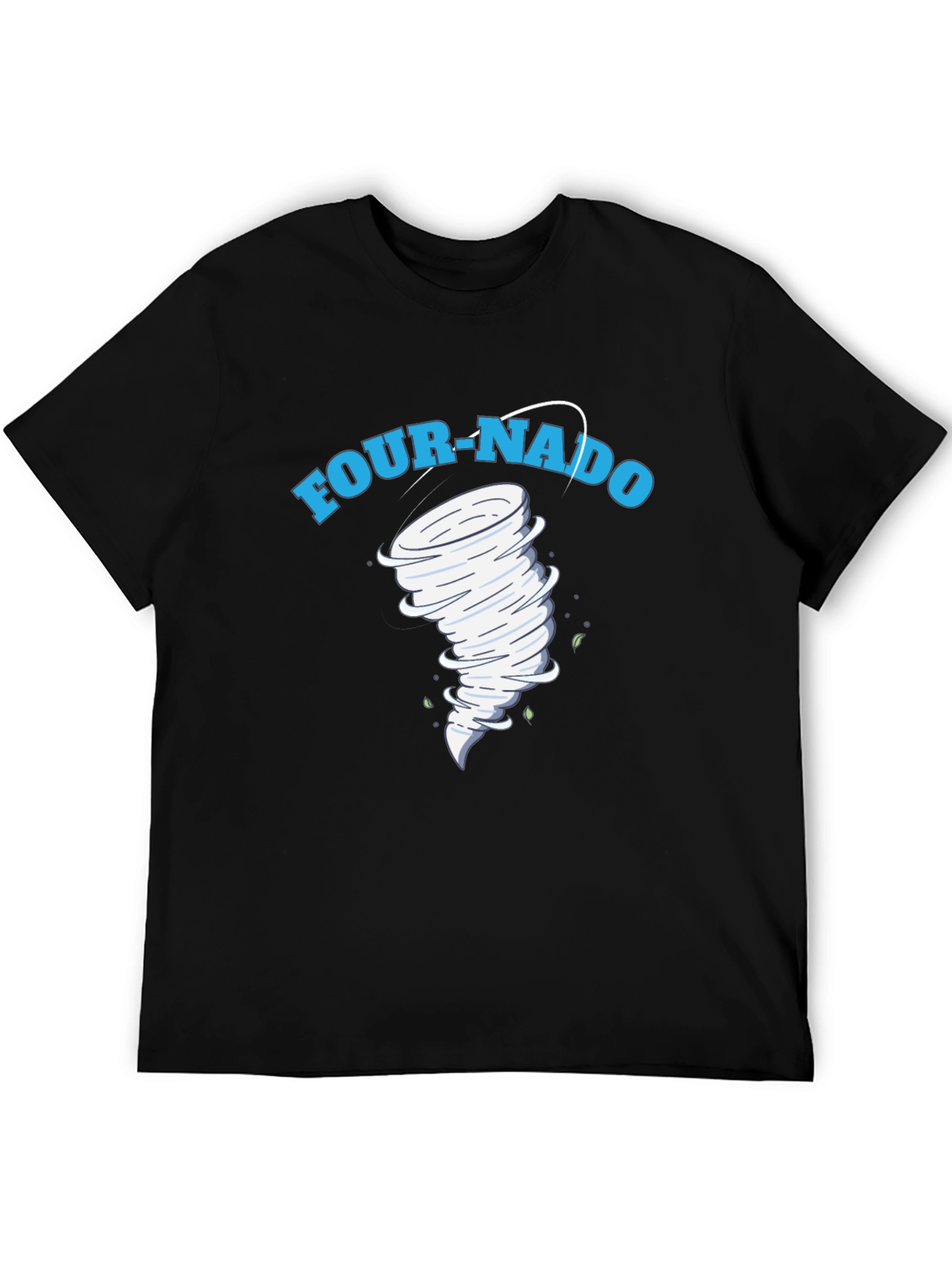 Four-Nado Graphic T-Shirt Novelty Design