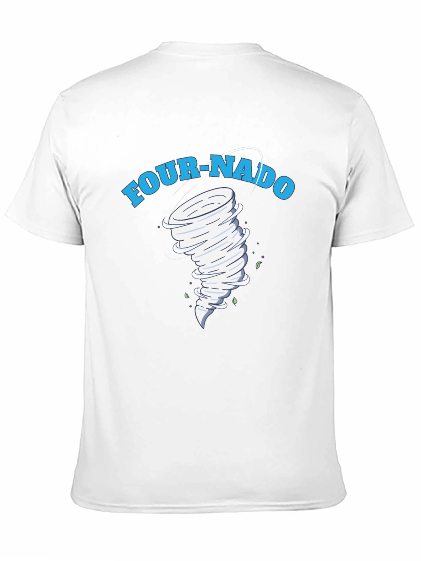 Four-Nado Graphic T-Shirt Novelty Design