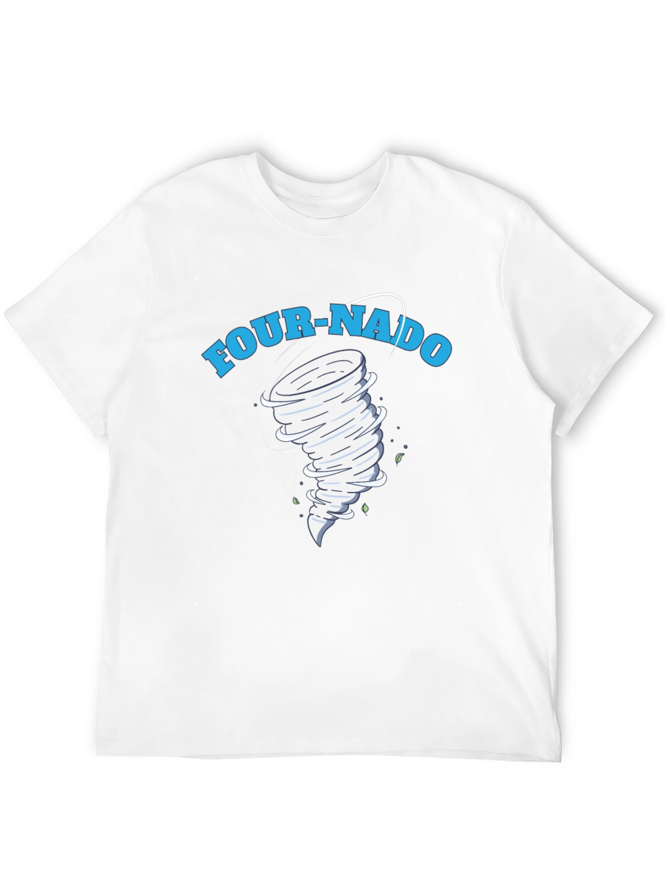 Four-Nado Graphic T-Shirt Novelty Design