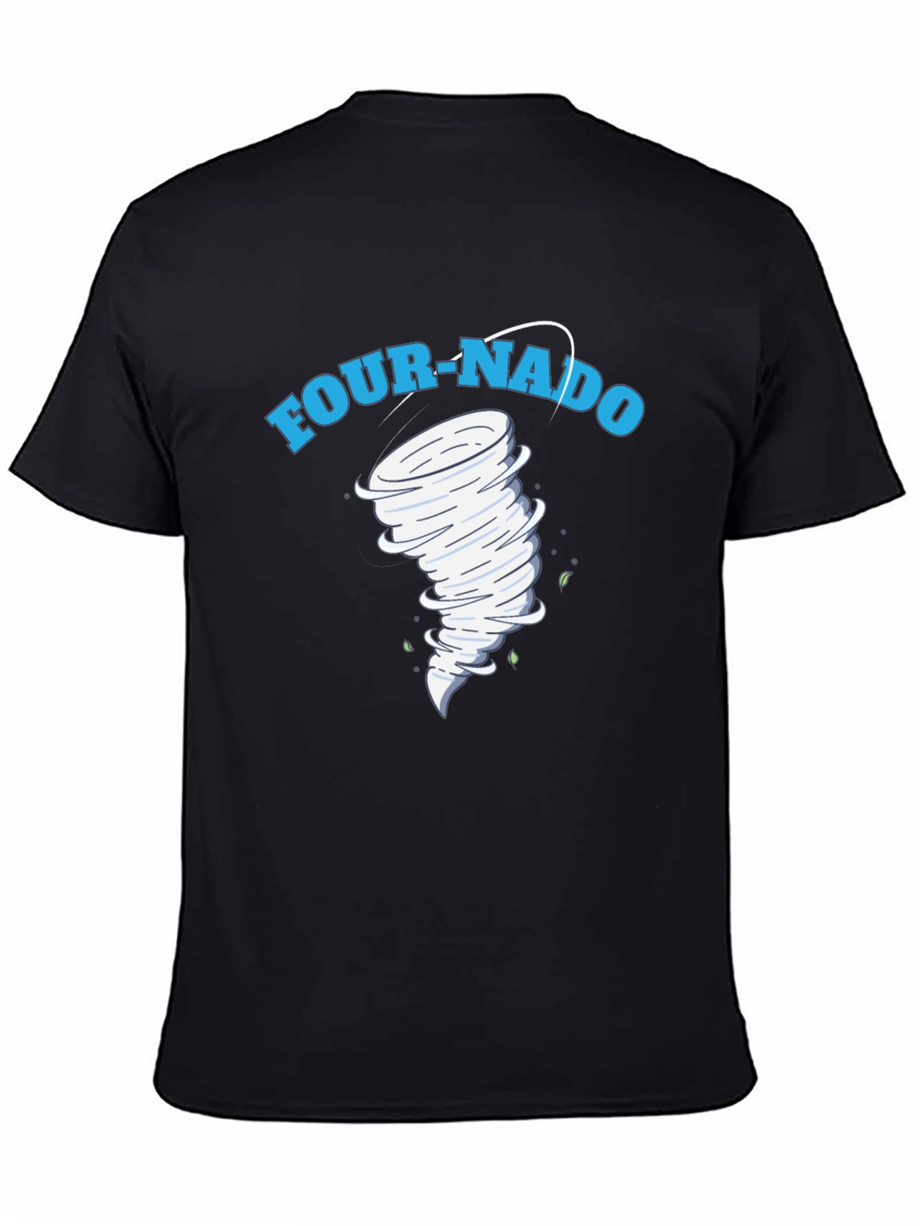 Four-Nado Graphic T-Shirt Novelty Design