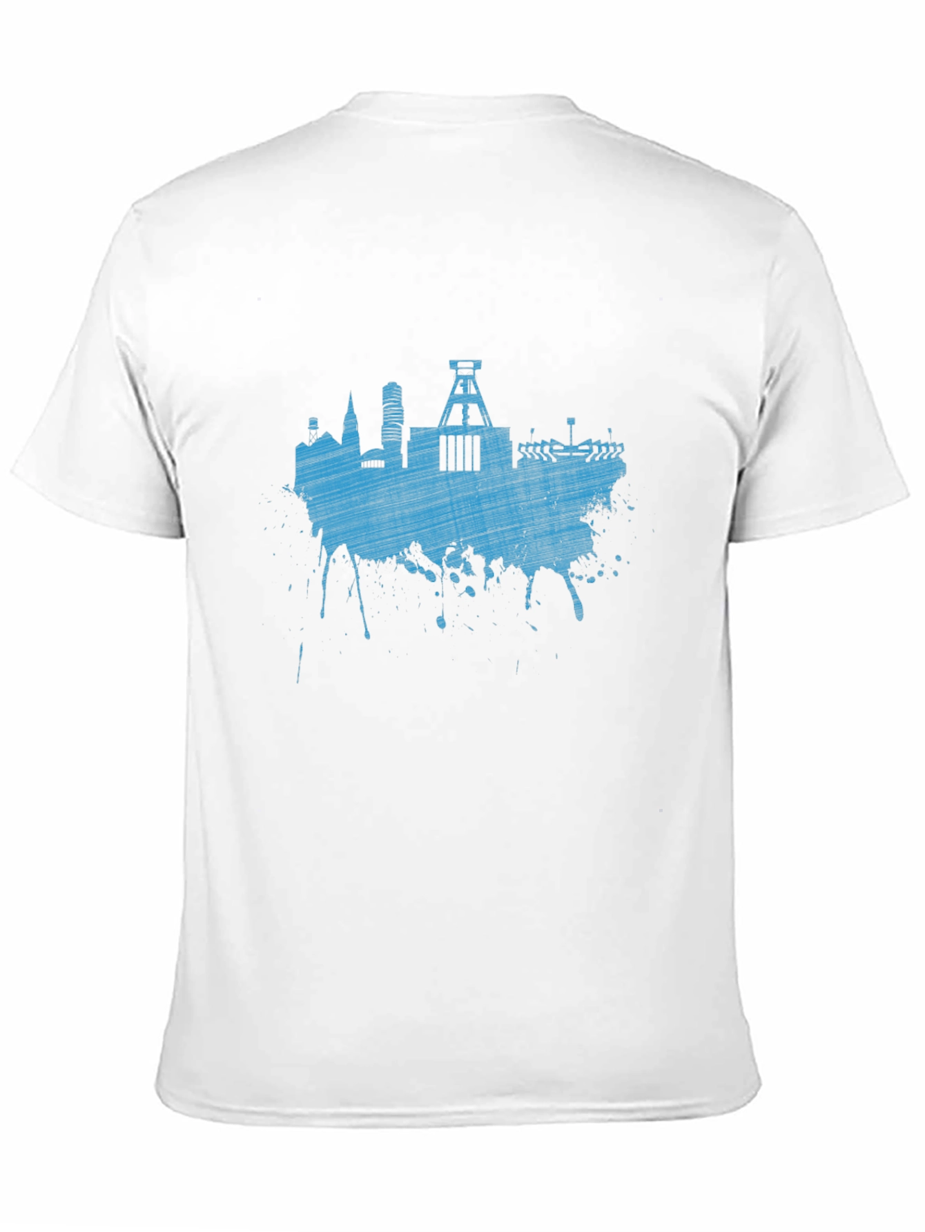 Urban Ink Skyline T-Shirt - Mens