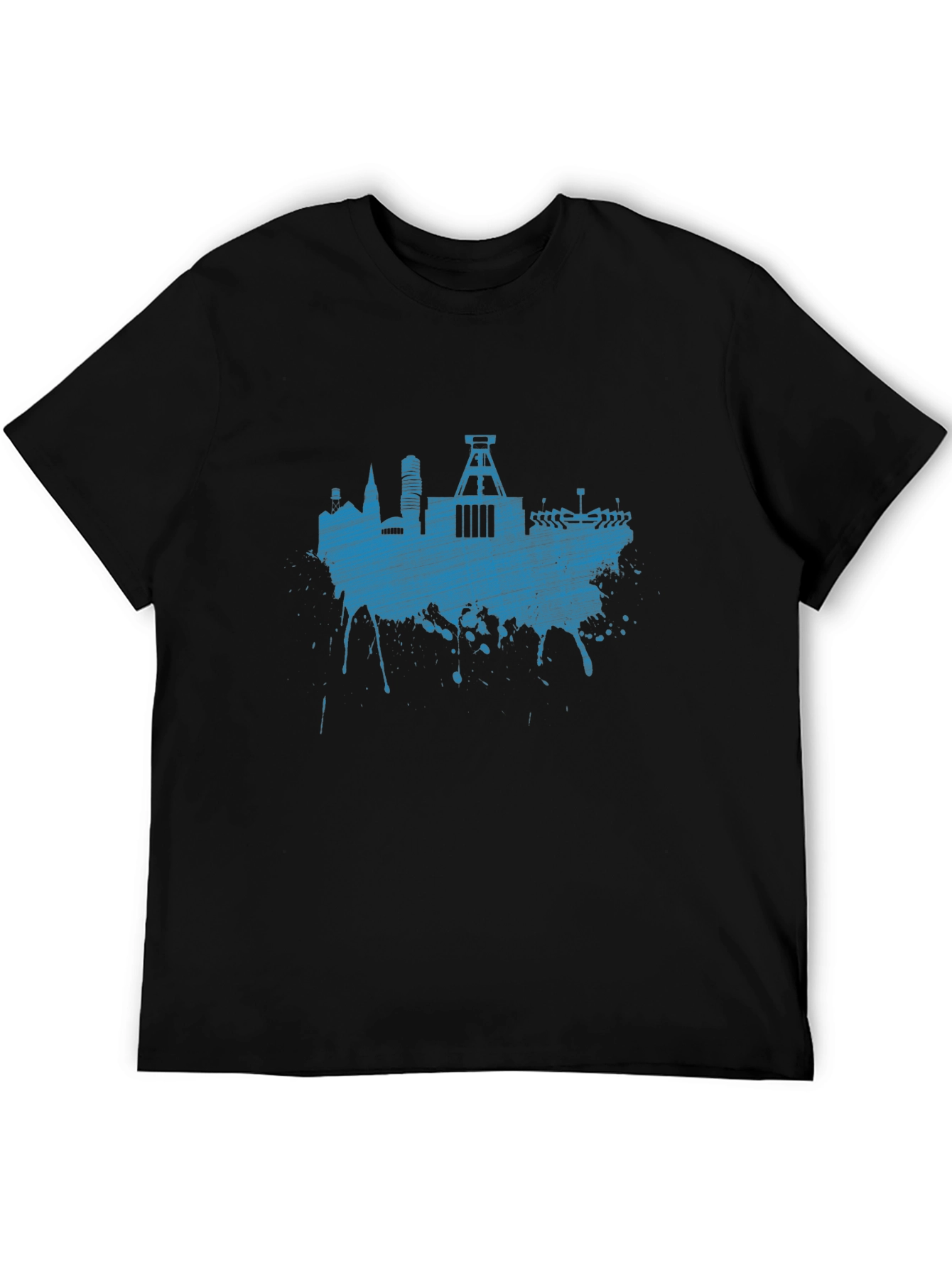 Urban Ink Skyline T-Shirt - Mens