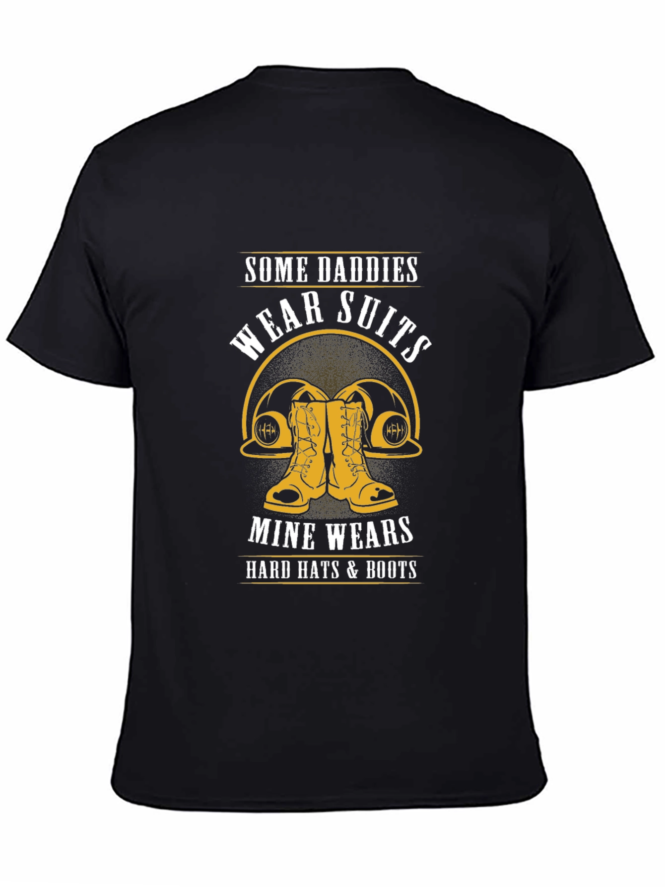 Daddy Hard Hat & Boots Graphic Tee