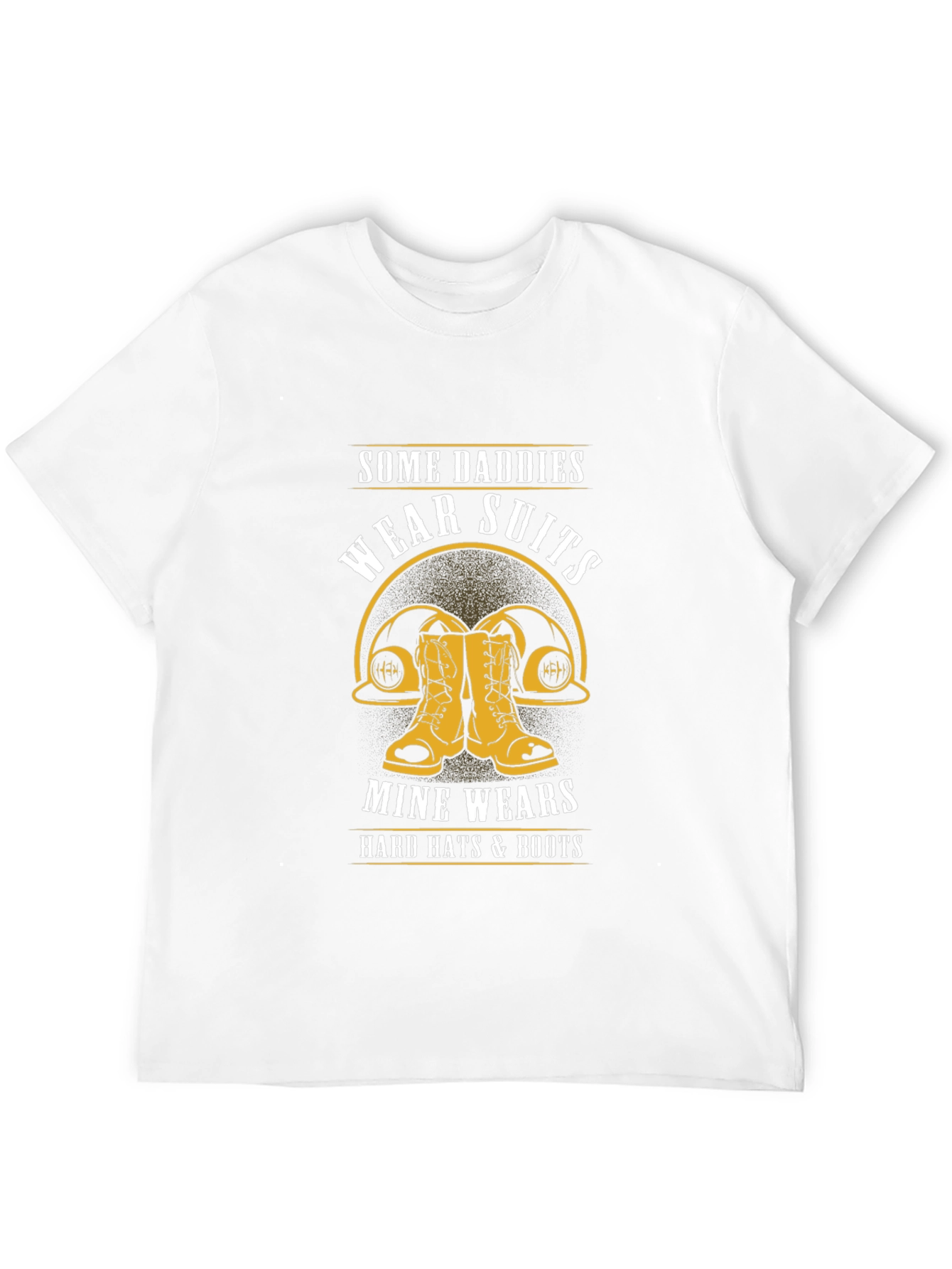 Daddy Hard Hat & Boots Graphic Tee