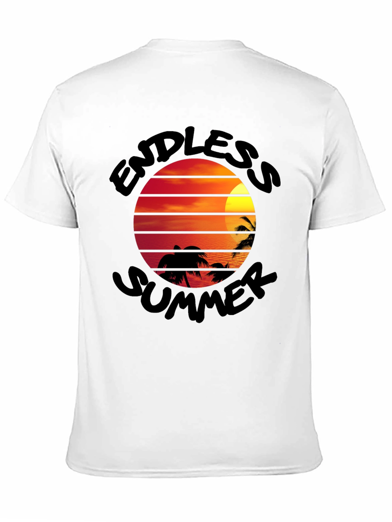 Endless Summer Black T-Shirt