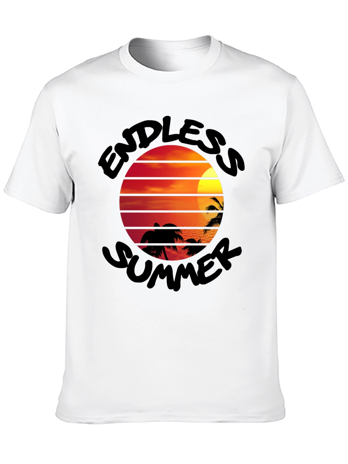 Endless Summer Black T-Shirt