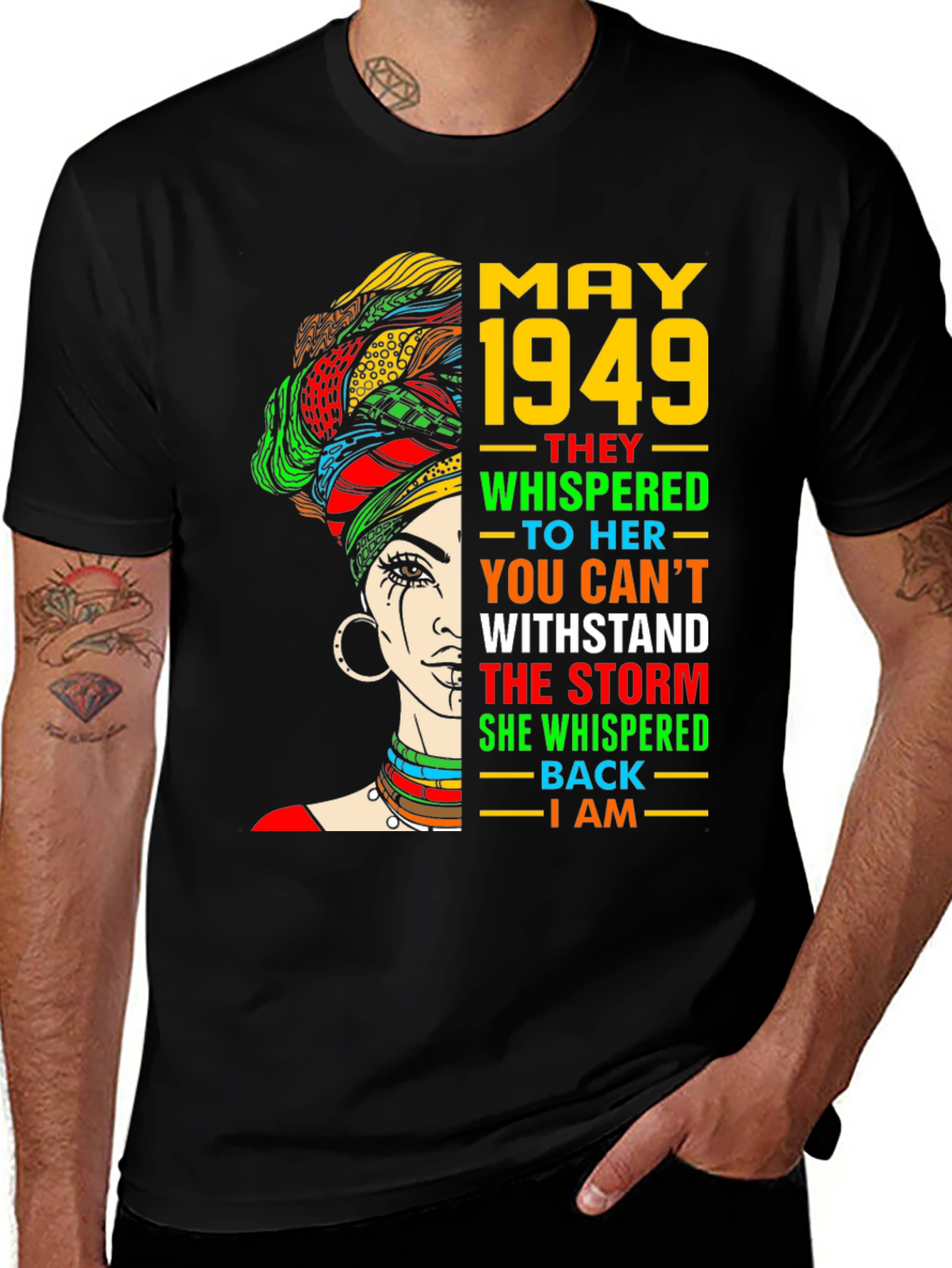 May 1949 Woman T-Shirt - Stand the Storm