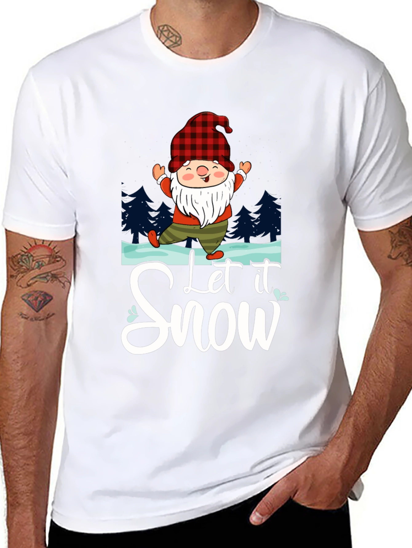 Let it Snow Gnome T-Shirt