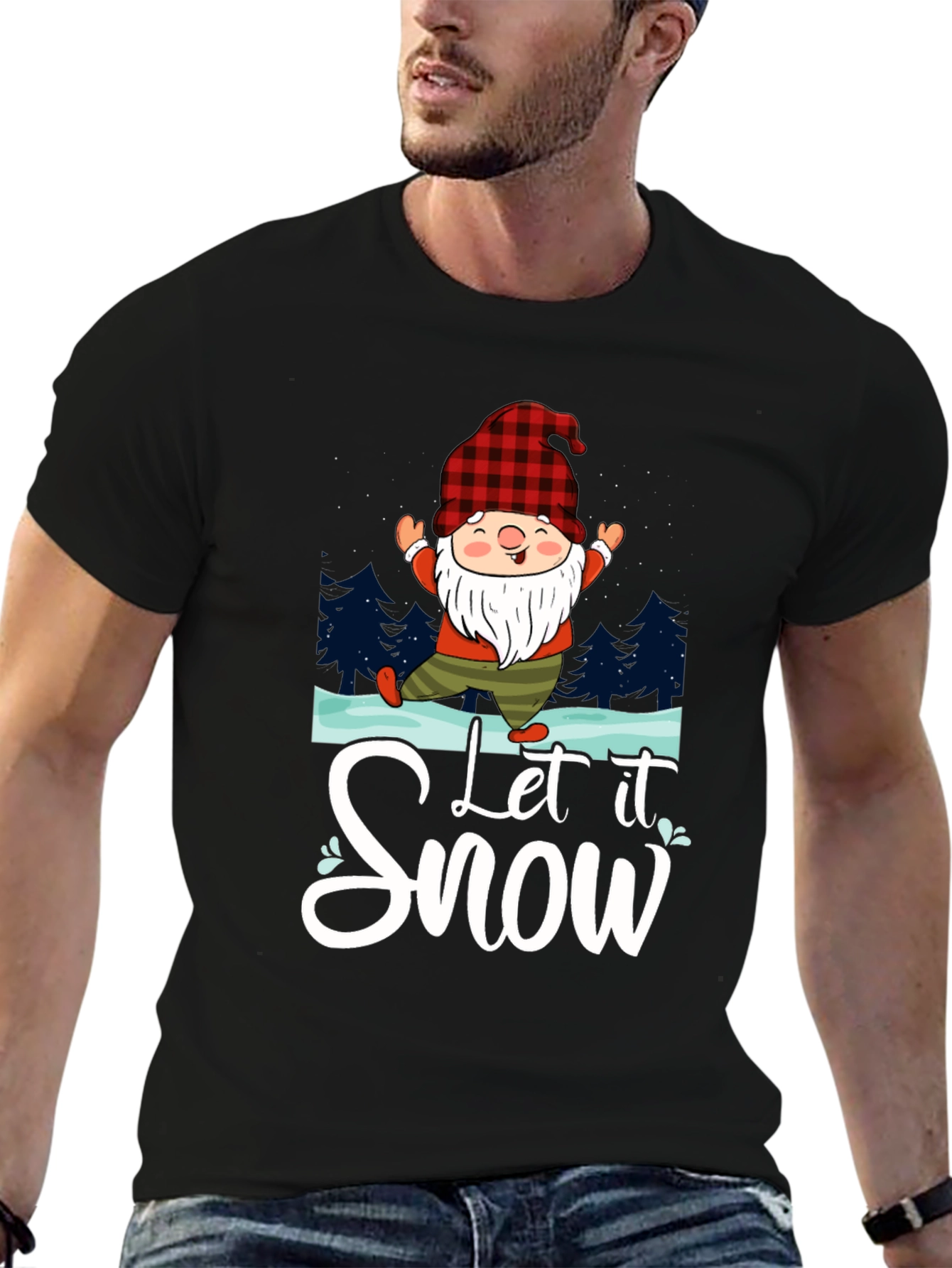 Let it Snow Gnome T-Shirt