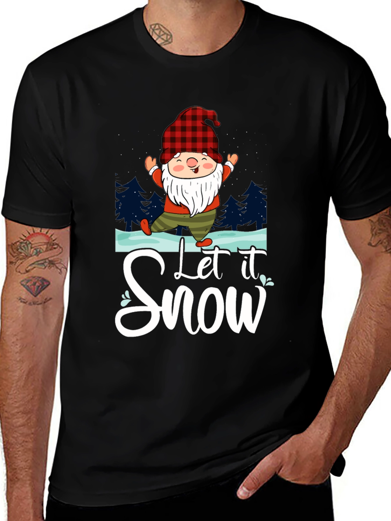 Let it Snow Gnome T-Shirt
