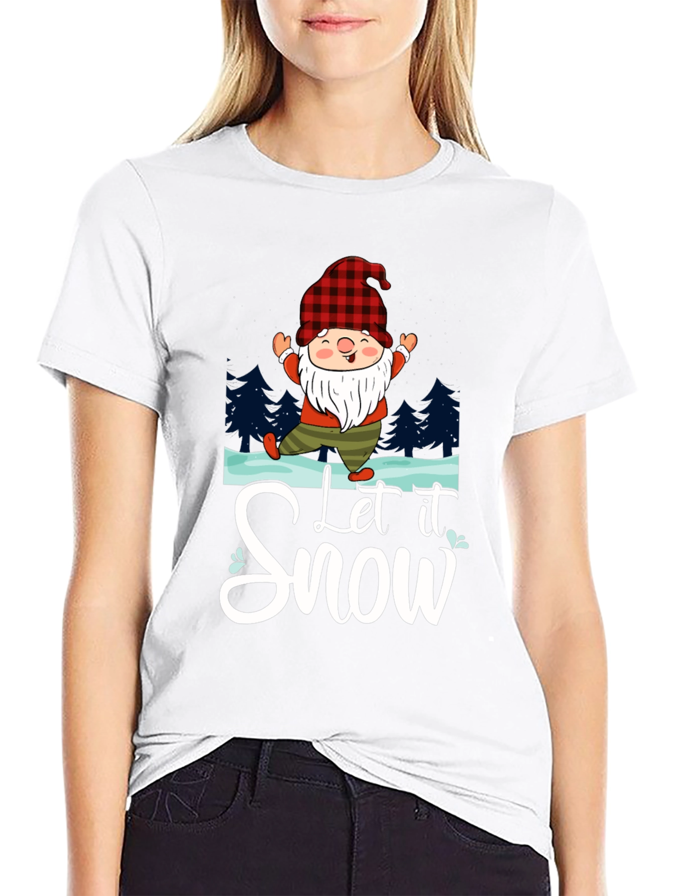 Let it Snow Gnome T-Shirt