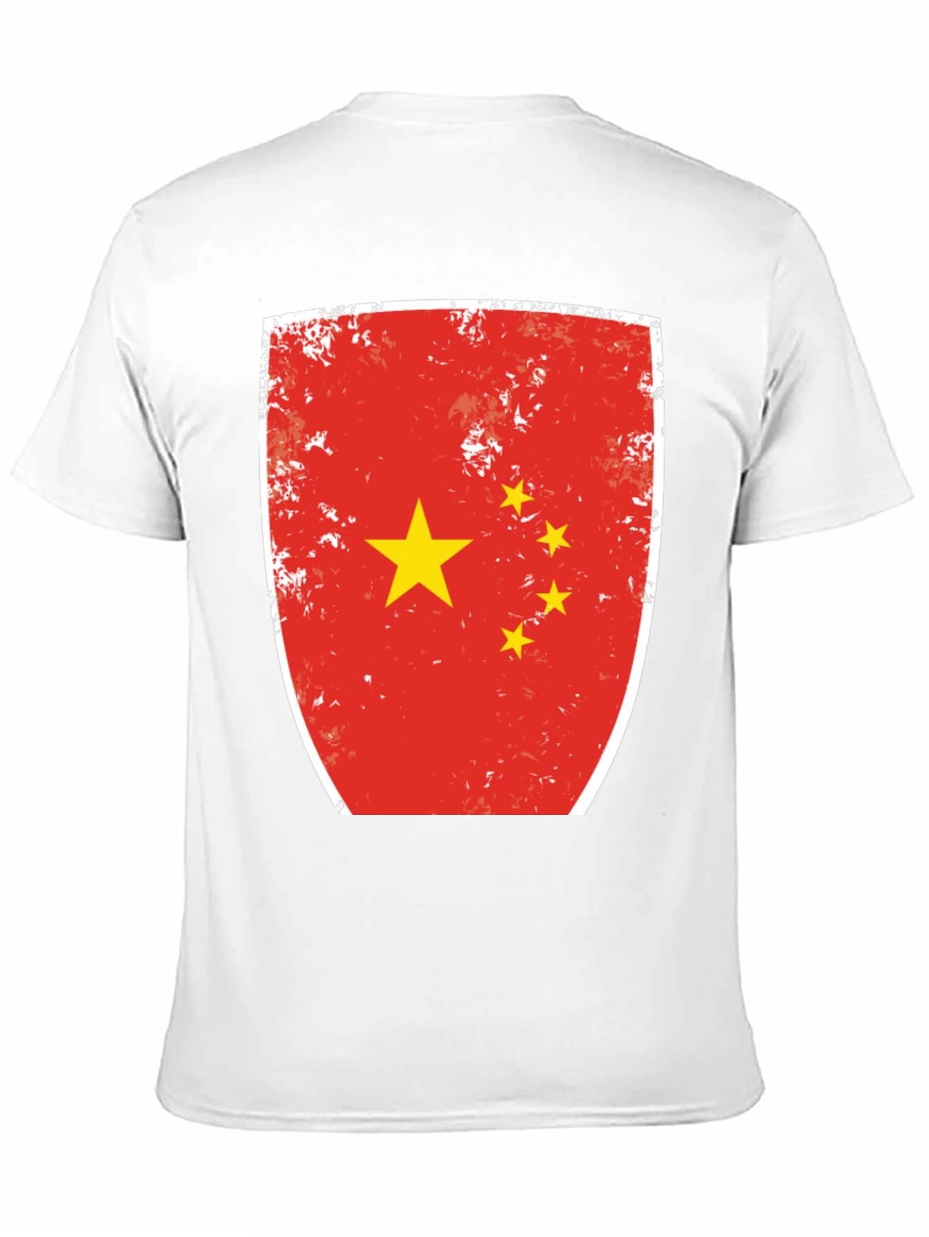 China Flag Shield T-Shirt - Patriotic Graphic Tee