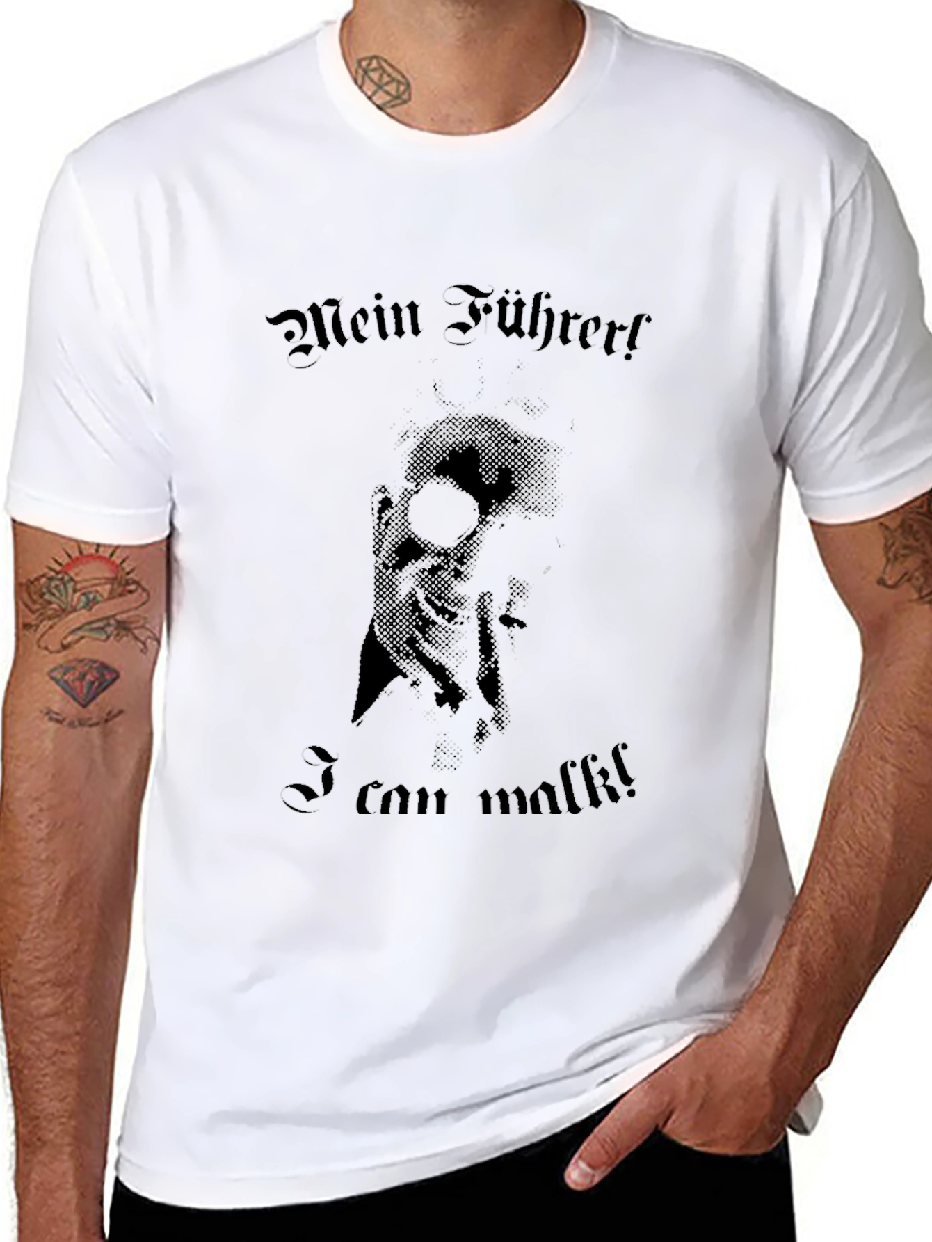 Mein Fuhrer! Graphic T-Shirt - Edgy Streetwear