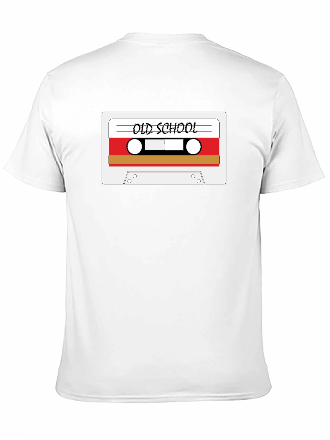 Retro Old School Cassette Tape Graphic T-Shirt