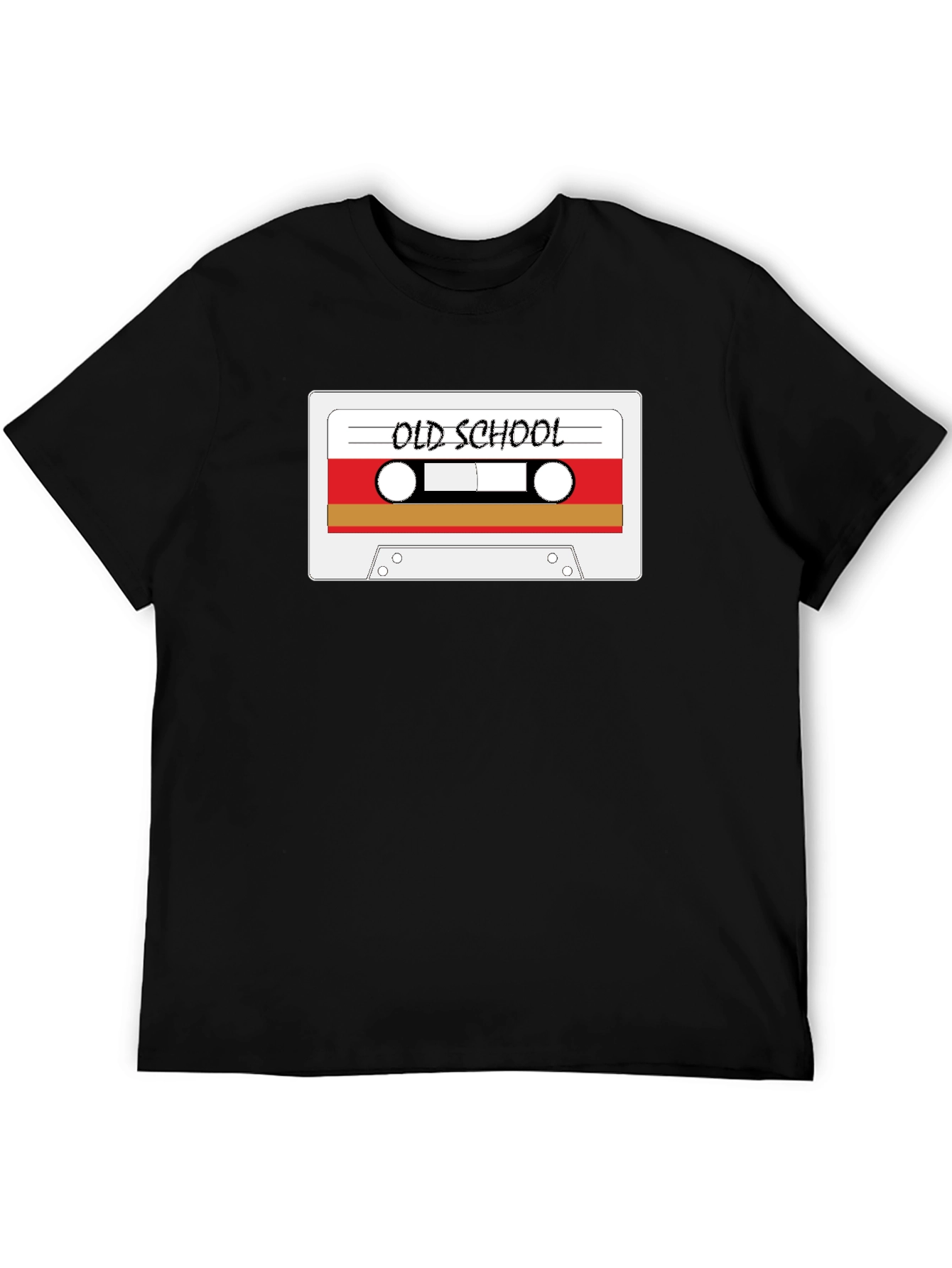 Retro Old School Cassette Tape Graphic T-Shirt