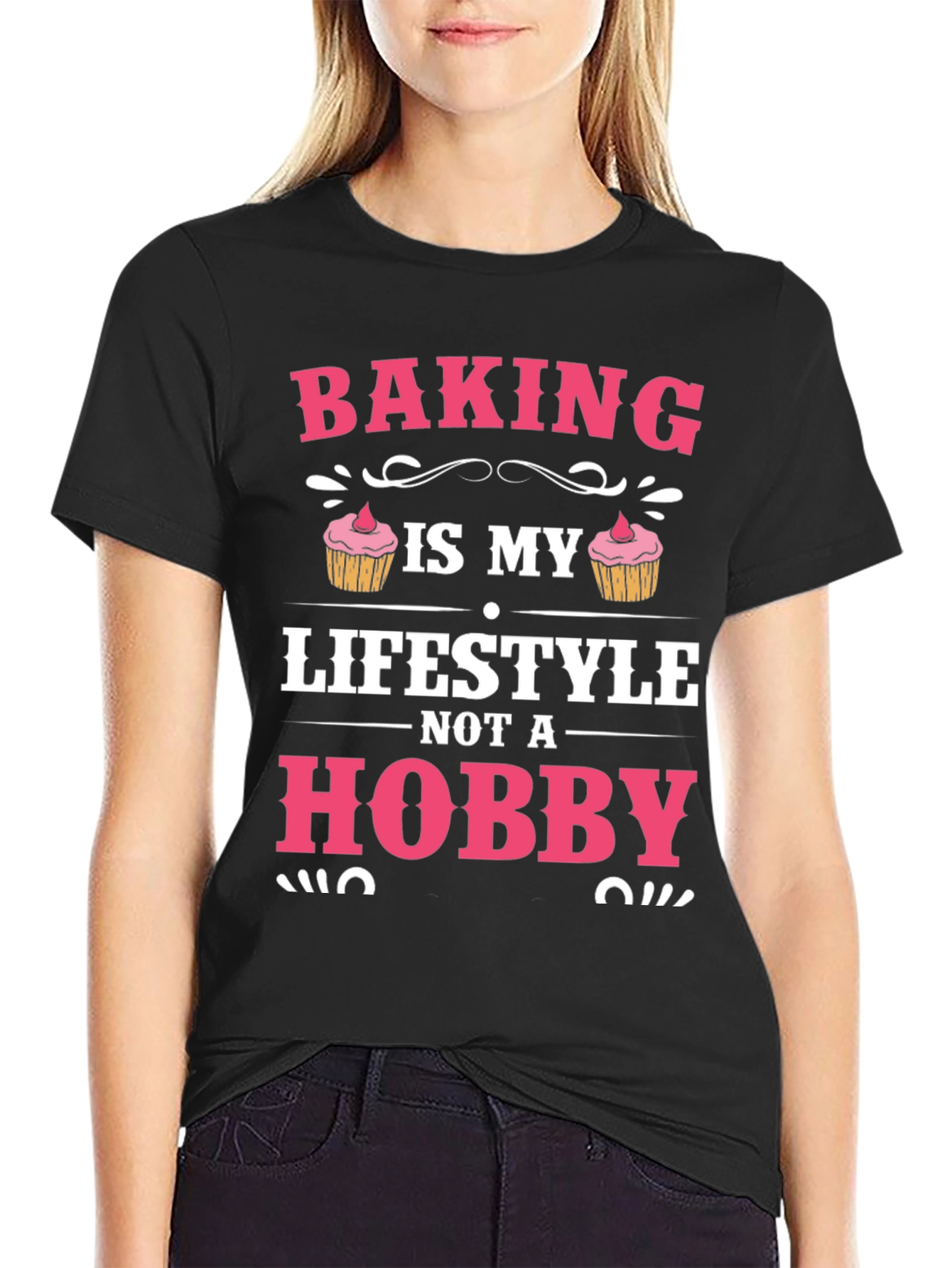 Baking is My Lifestyle Graphic T-Shirt