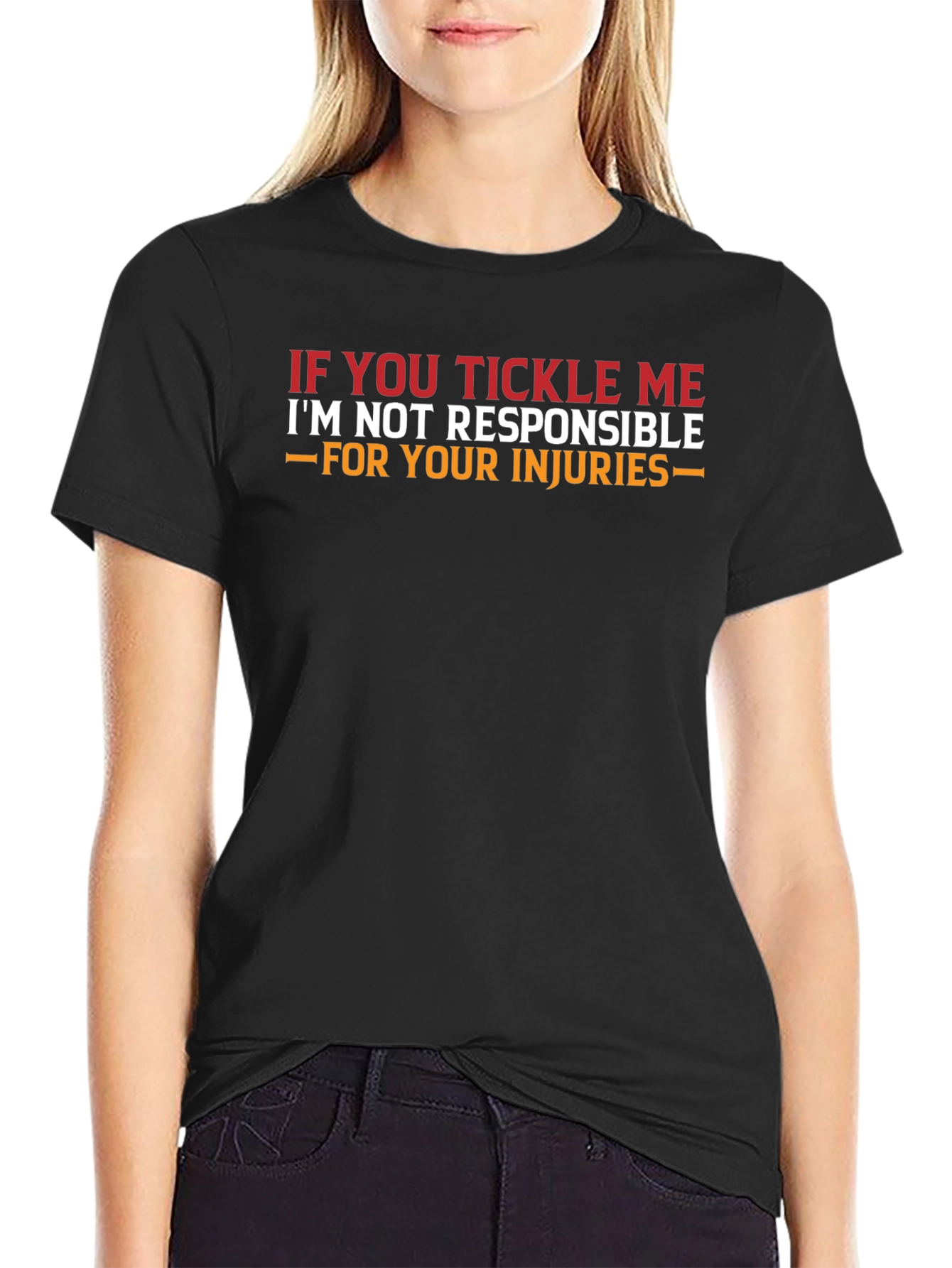 Tickle Me T-Shirt - Funny Warning Tee