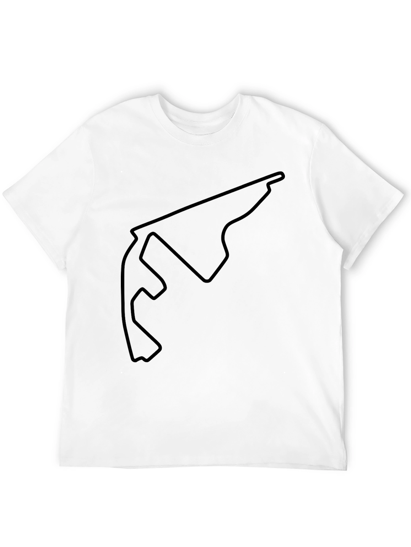 Formula Race Track Outline T-Shirt